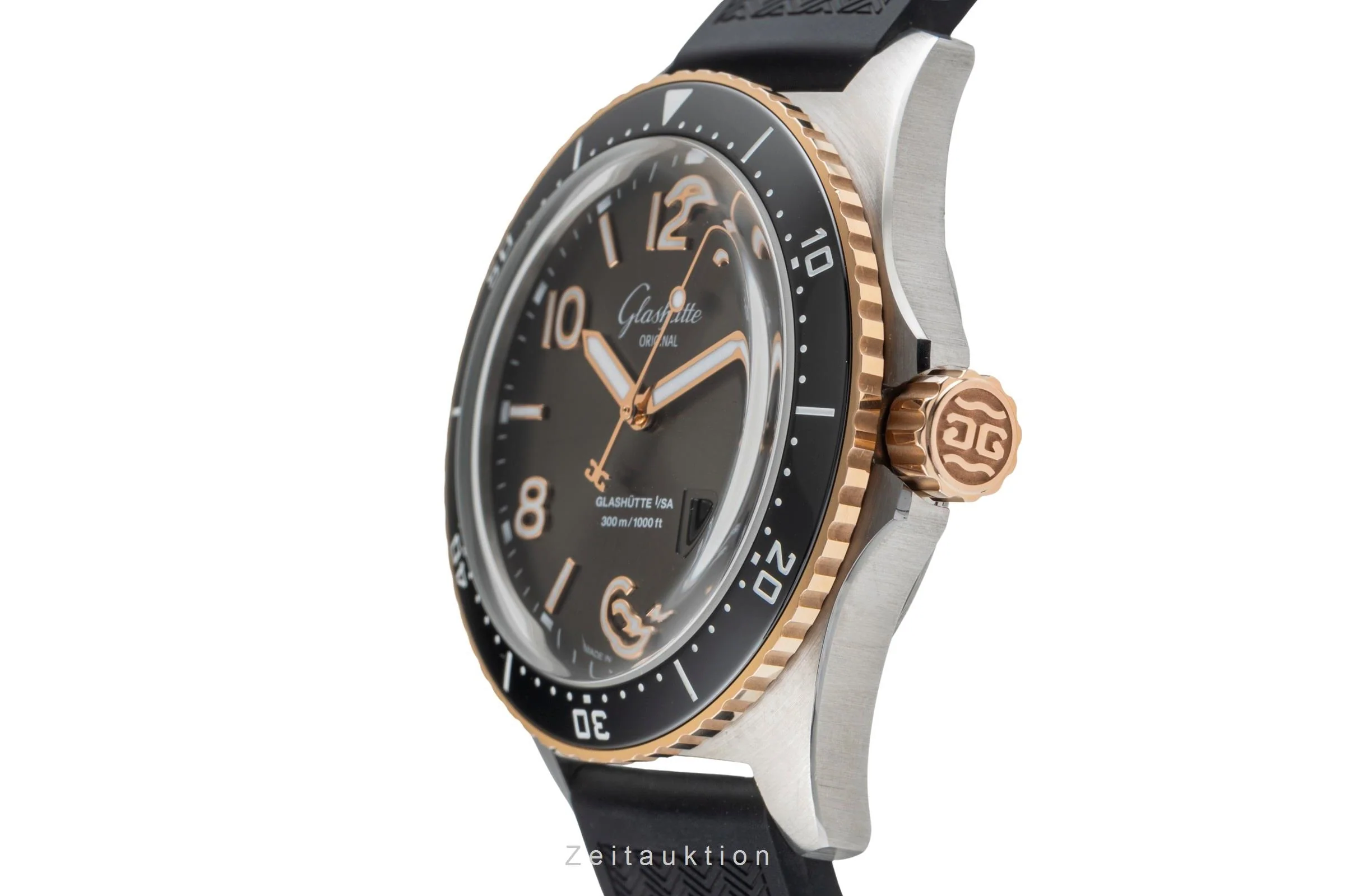 Glashütte SeaQ steel / gold automatic men's watch 1-36-13-04-91-06 LP: 16300EUR  [2503893] - Image 7