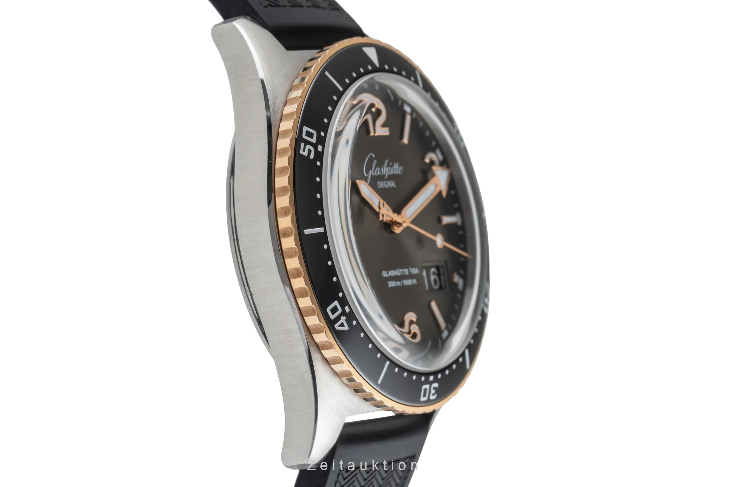 Glashütte SeaQ steel / gold automatic men's watch 1-36-13-04-91-06 LP: 16300EUR  [2503893] - Image 8