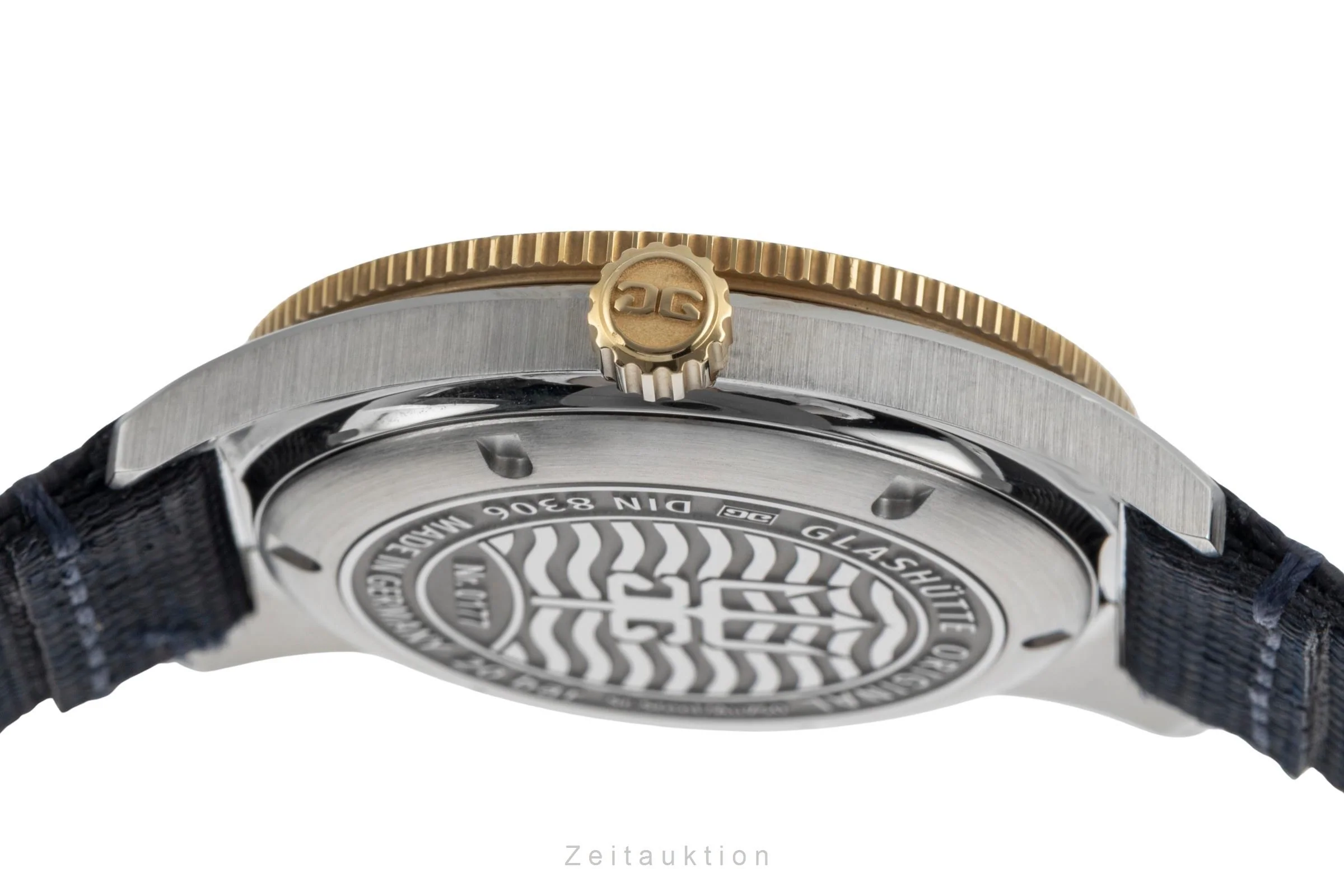 Glashütte SeaQ steel / gold automatic men's watch 1-39-11-10-90-34 LP: 13800EUR  [2504422] - Image 12