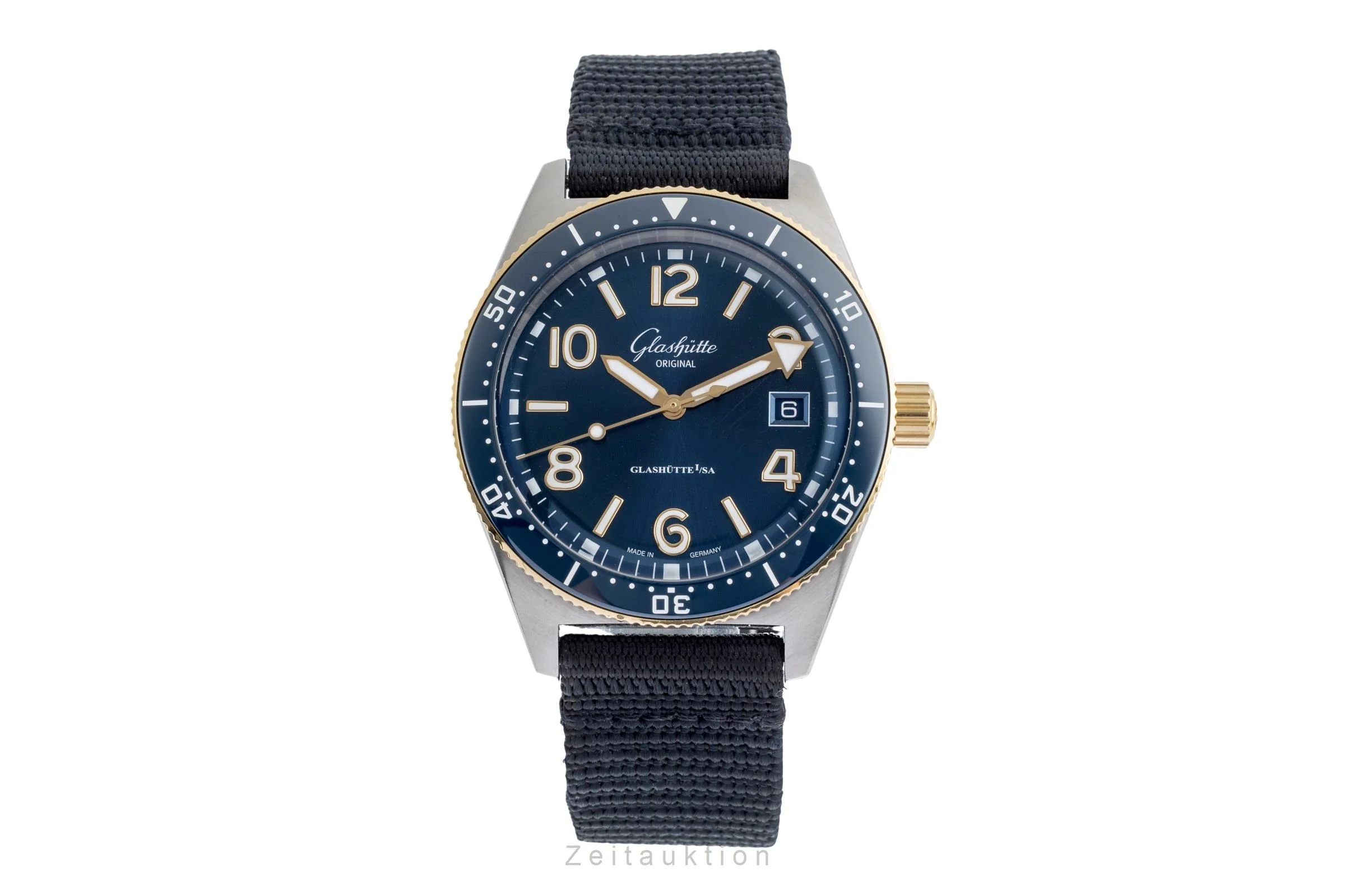 Glashütte SeaQ steel / gold automatic men's watch 1-39-11-10-90-34 LP: 13800EUR  [2504422] - Image 5