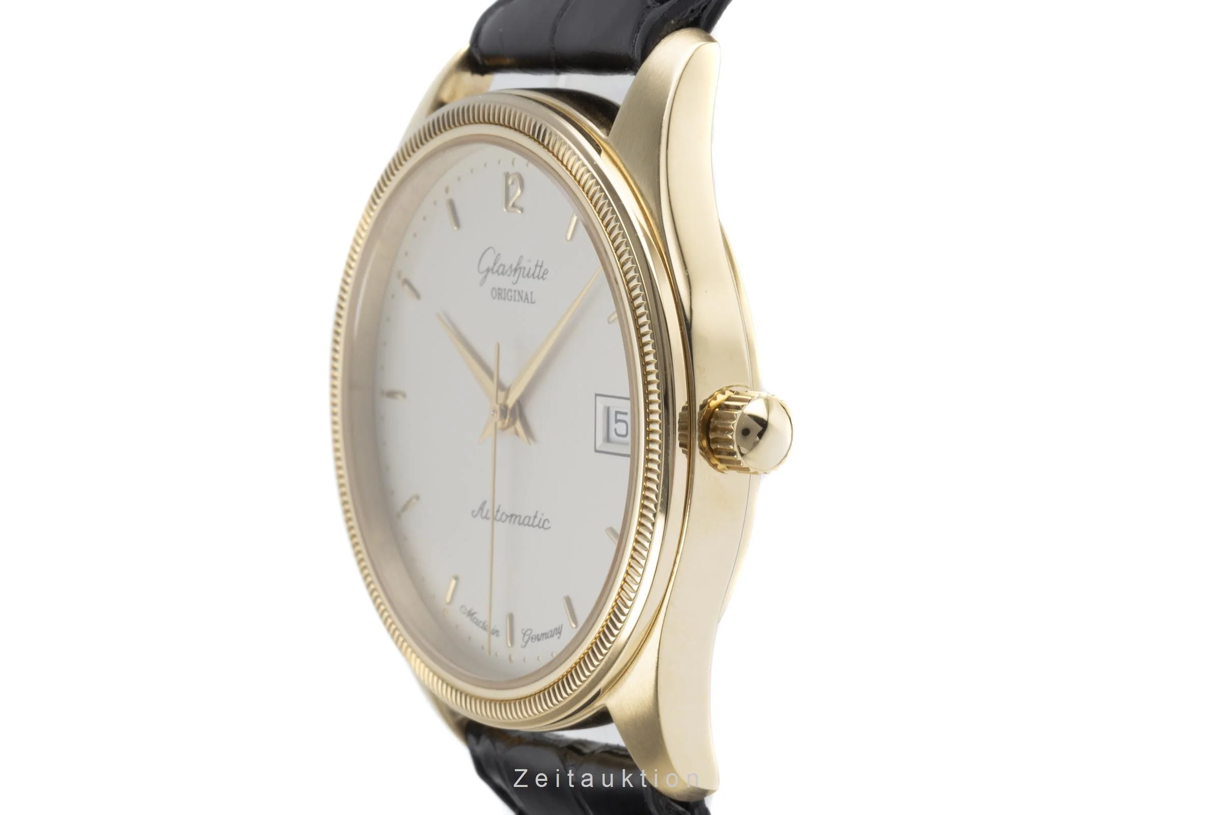 Glashütte Senator 18 ct gold automatic men's watch 10-33-04-02-04  [2203739] - Image 6