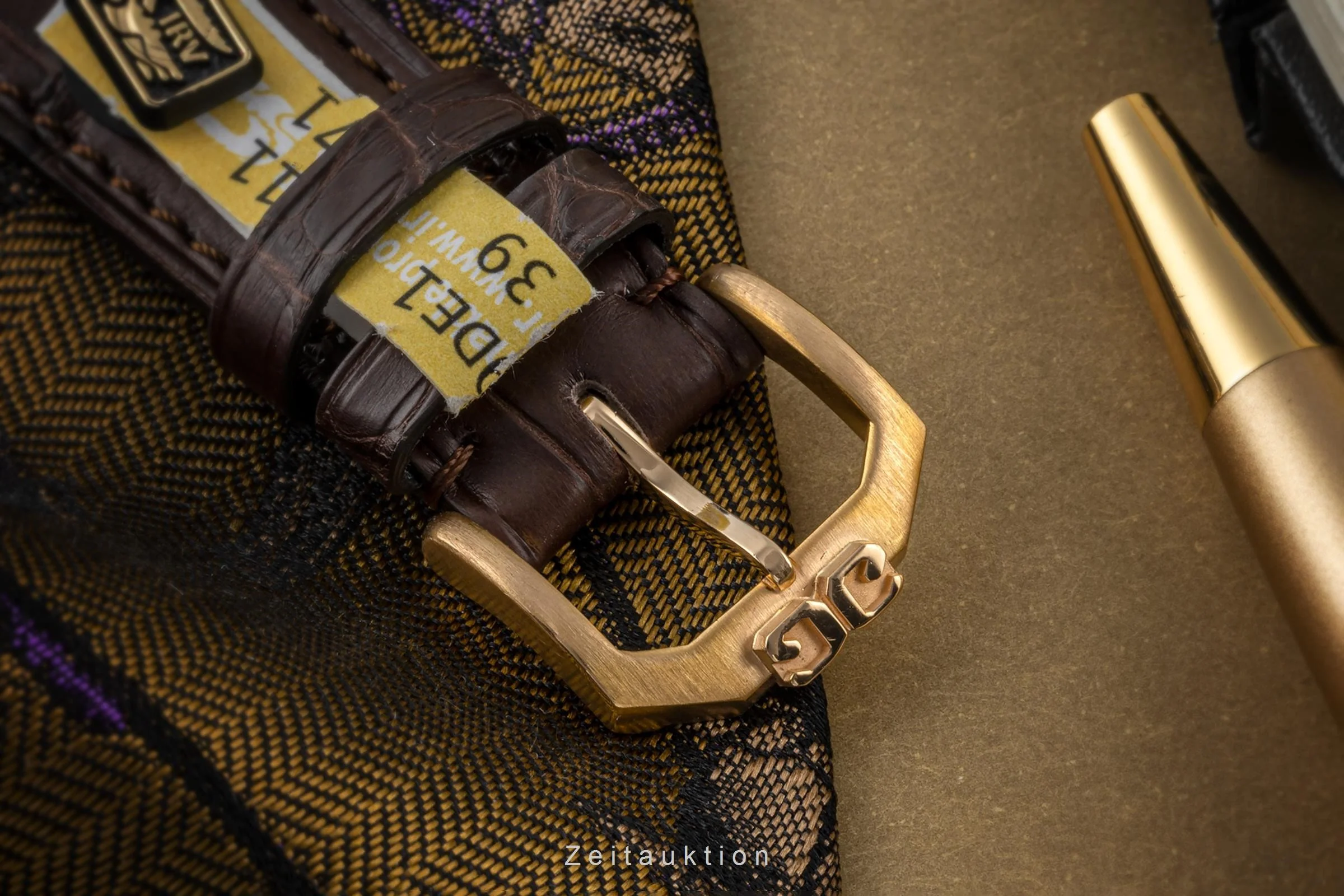 Glashütte Senator 18 ct gold automatic men's watch 39-11-12-12-04  [2305376] - Image 14