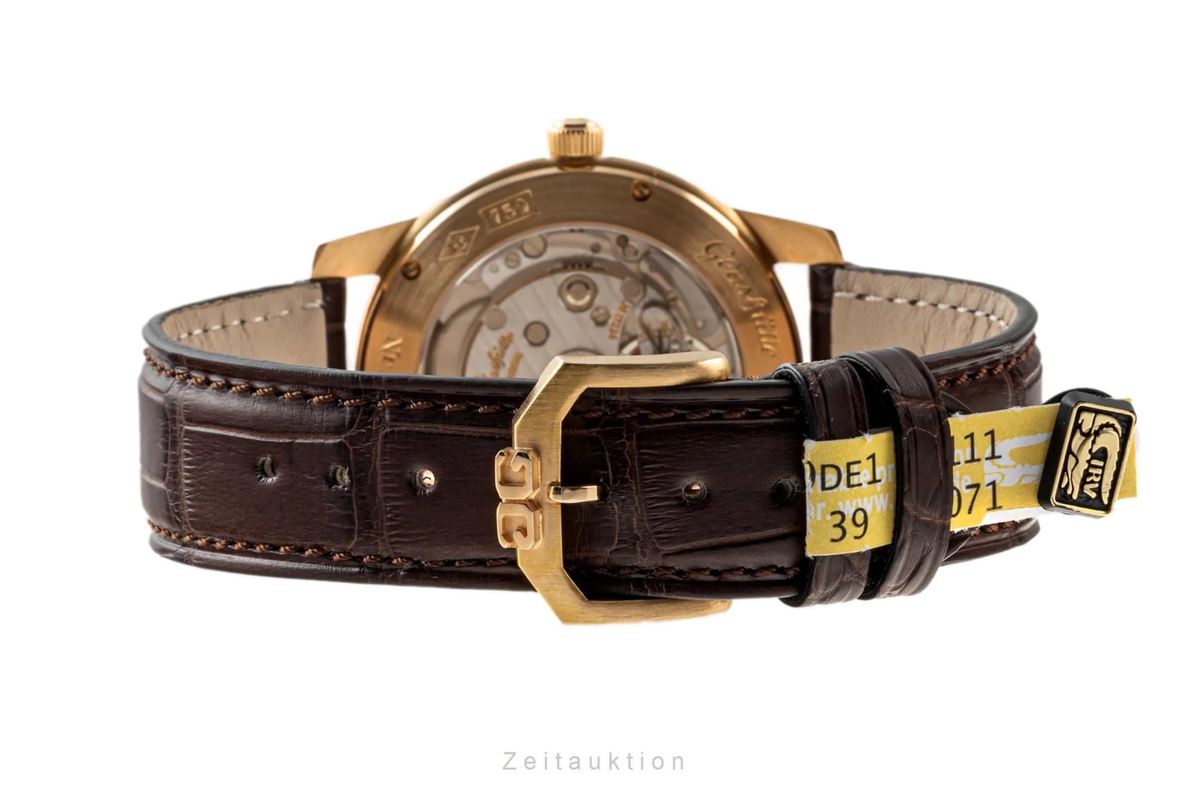 Glashütte Senator 18 ct gold automatic men's watch 39-11-12-12-04  [2305376] - Image 15