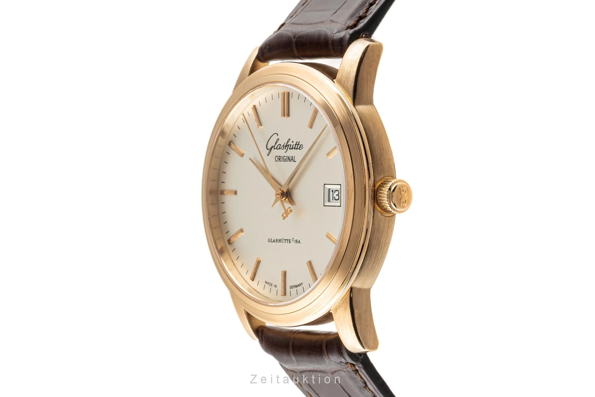 Glashütte Senator 18 ct gold automatic men's watch 39-11-12-12-04  [2305376] - Image 7