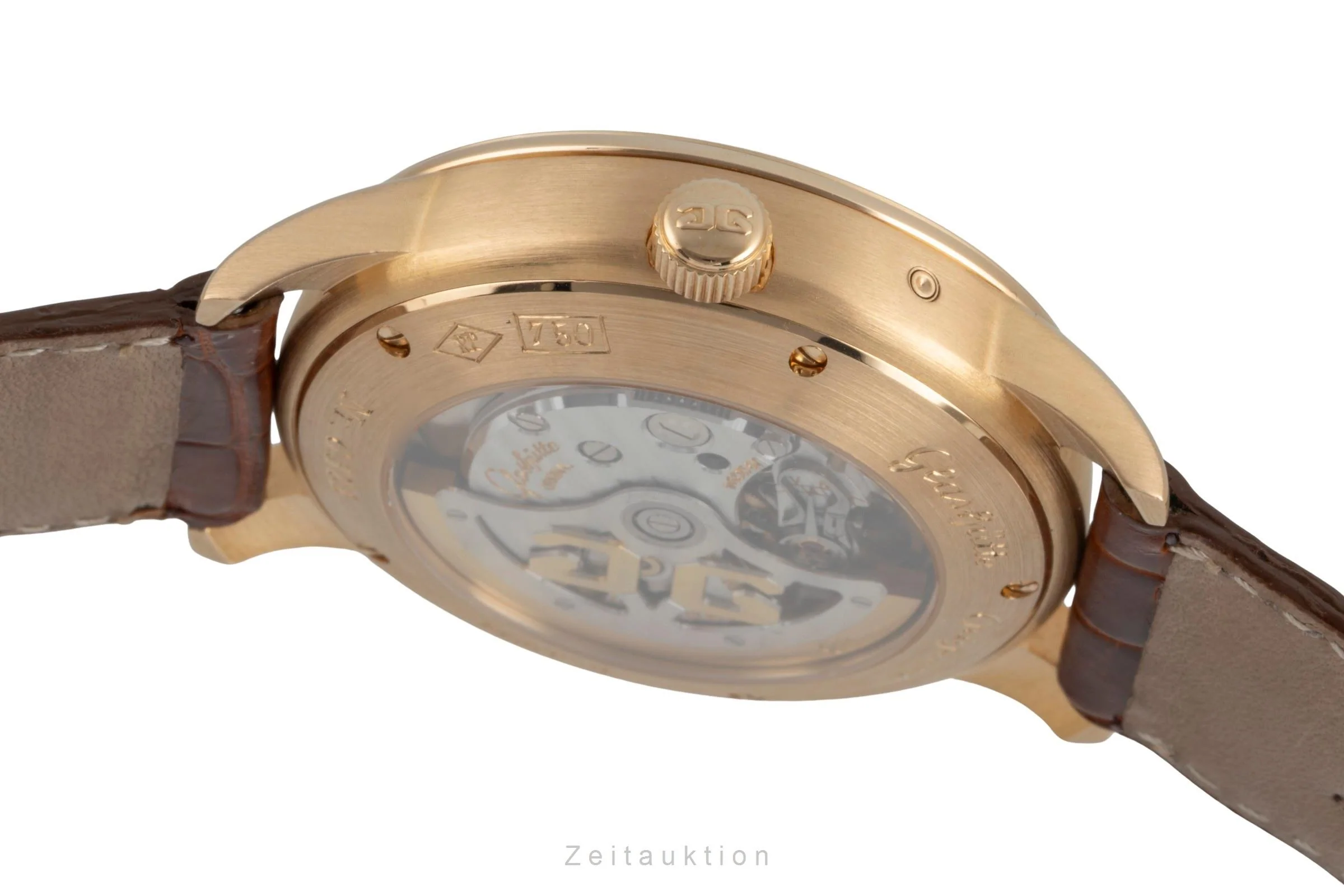 Glashütte Senator 18 ct gold automatic men's watch 39-50-01-11-04  [2506967] - Image 11
