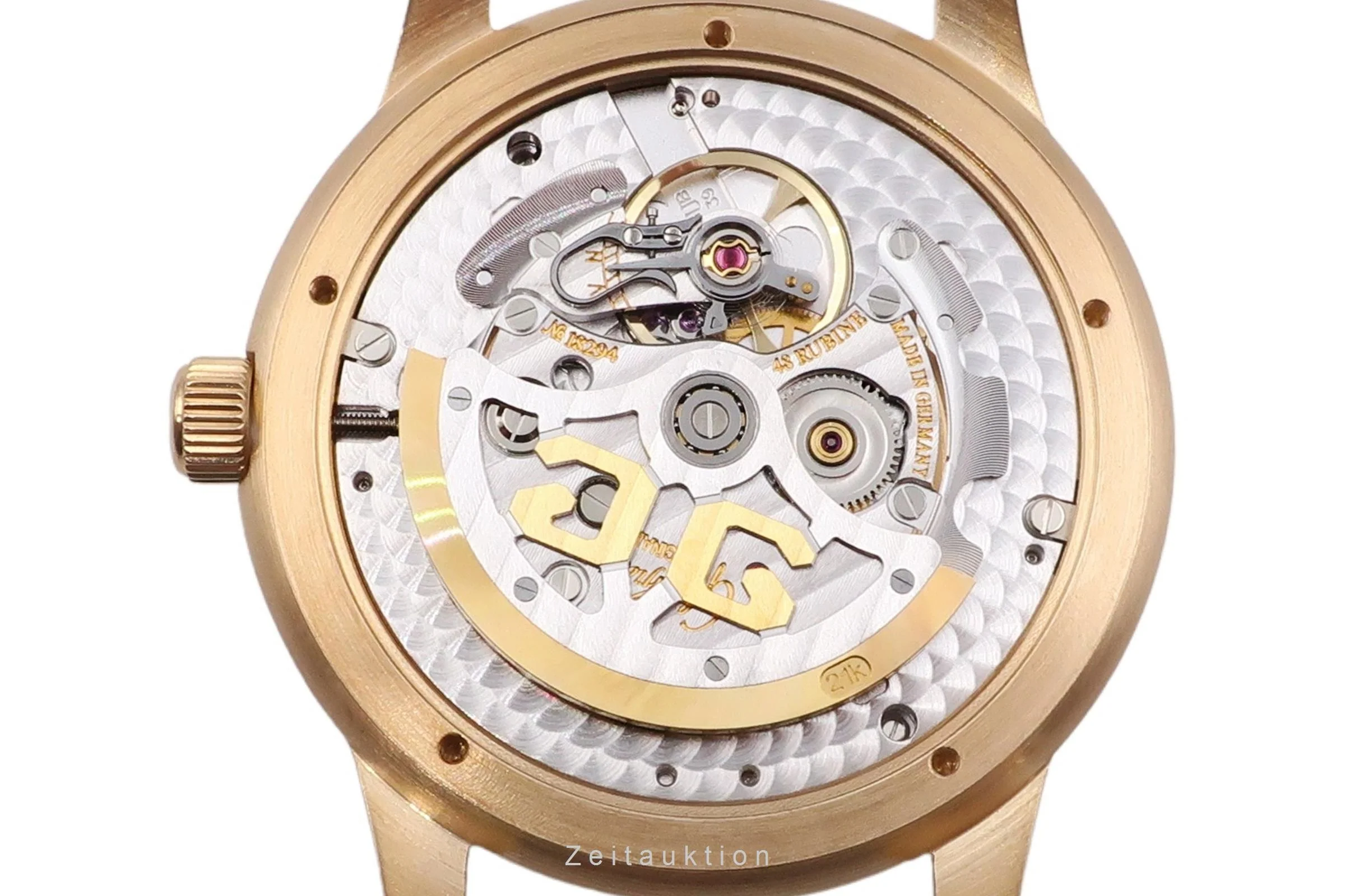 Glashütte Senator 18 ct gold automatic men's watch 39-50-01-11-04  [2506967] - Image 14