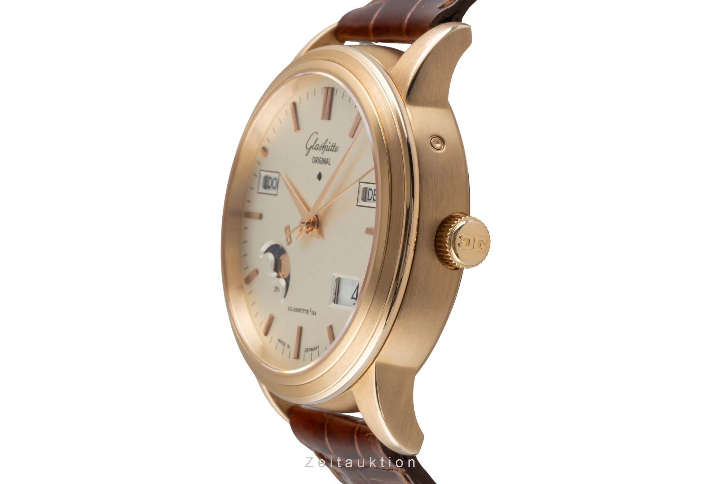 Glashütte Senator 18 ct gold automatic men's watch 39-50-01-11-04  [2506967] - Image 7