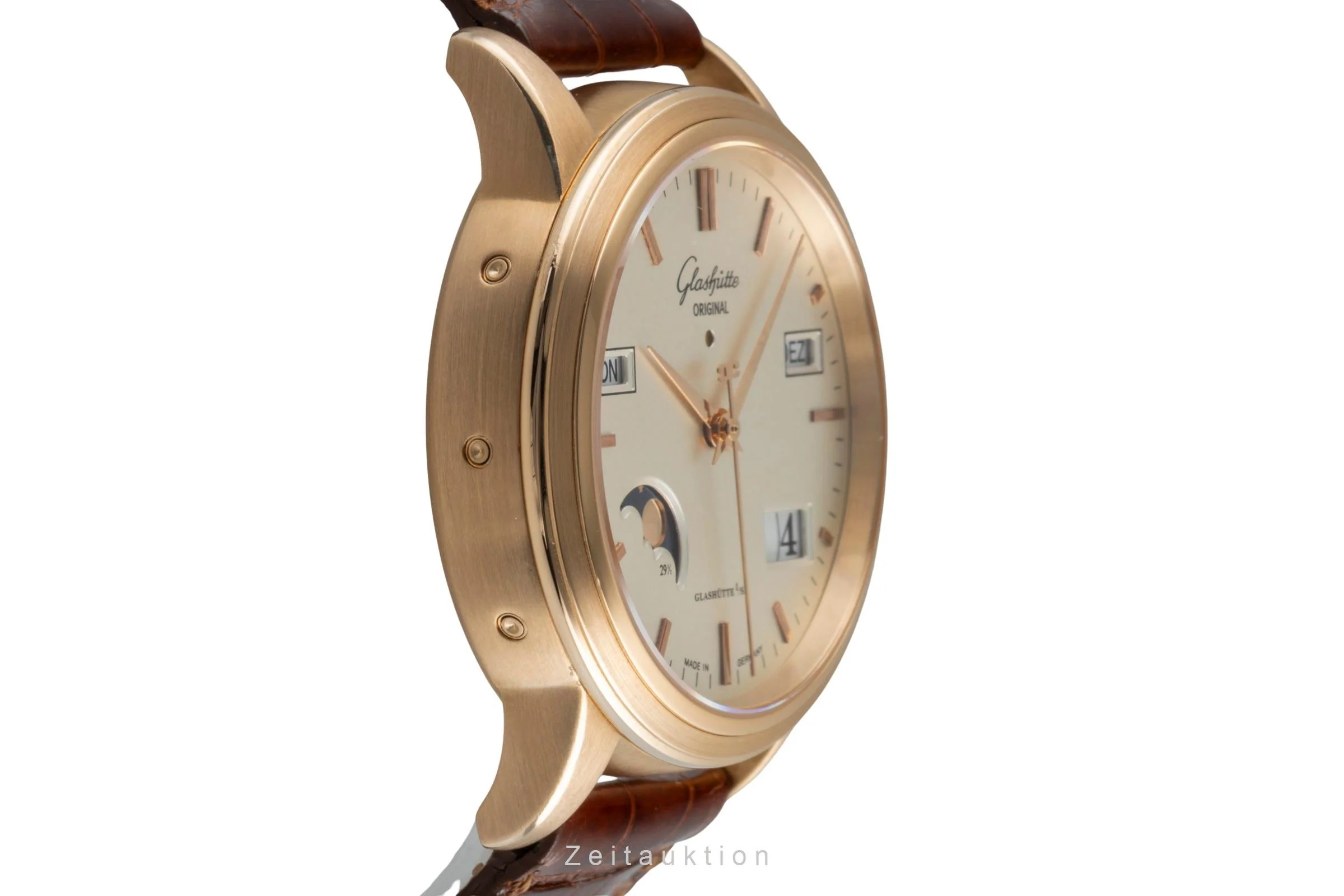 Glashütte Senator 18 ct gold automatic men's watch 39-50-01-11-04  [2506967] - Image 8