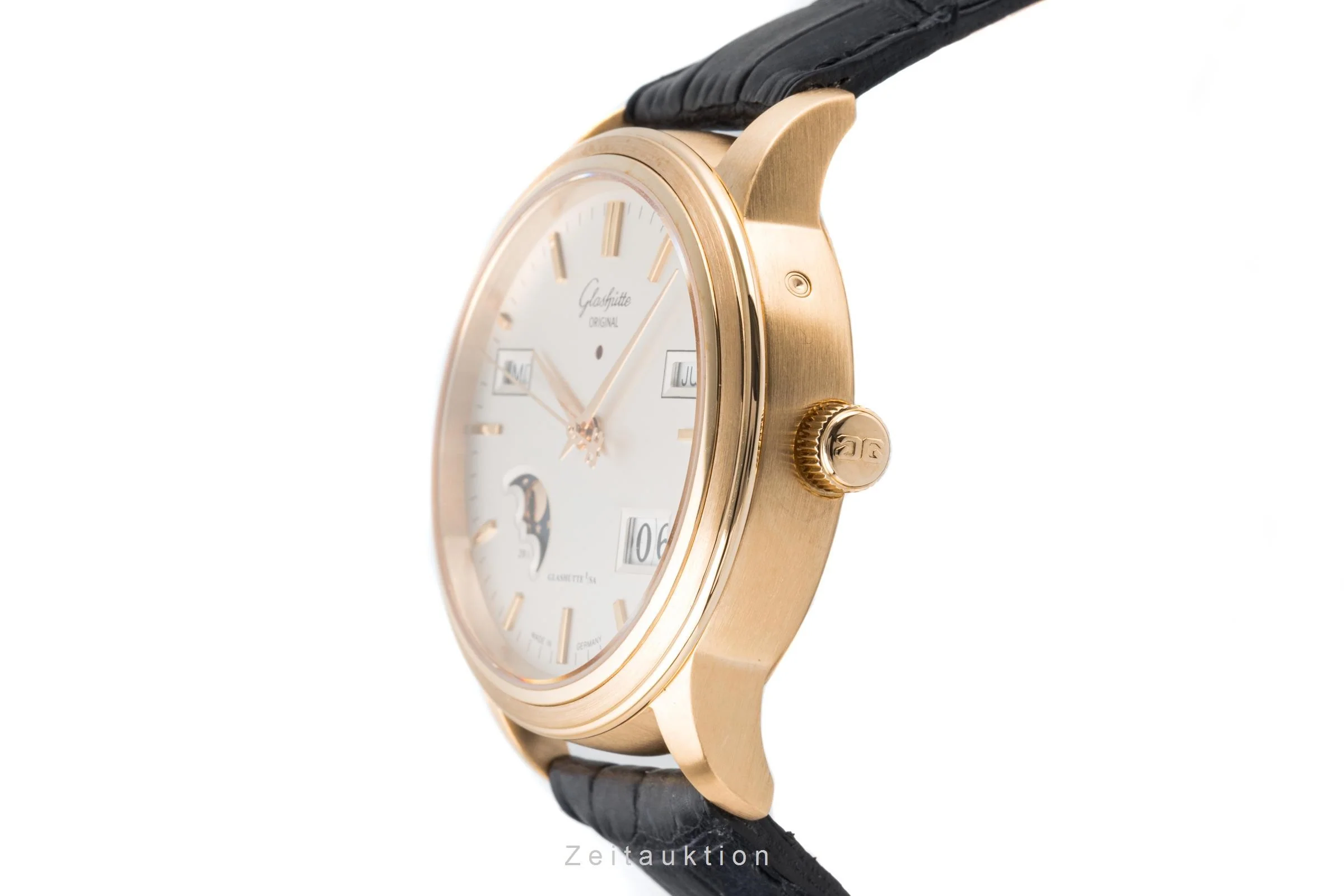 Glashütte Senator 18 ct red gold automatic men's watch 39-50-01-11-04  [2203670] - Image 6