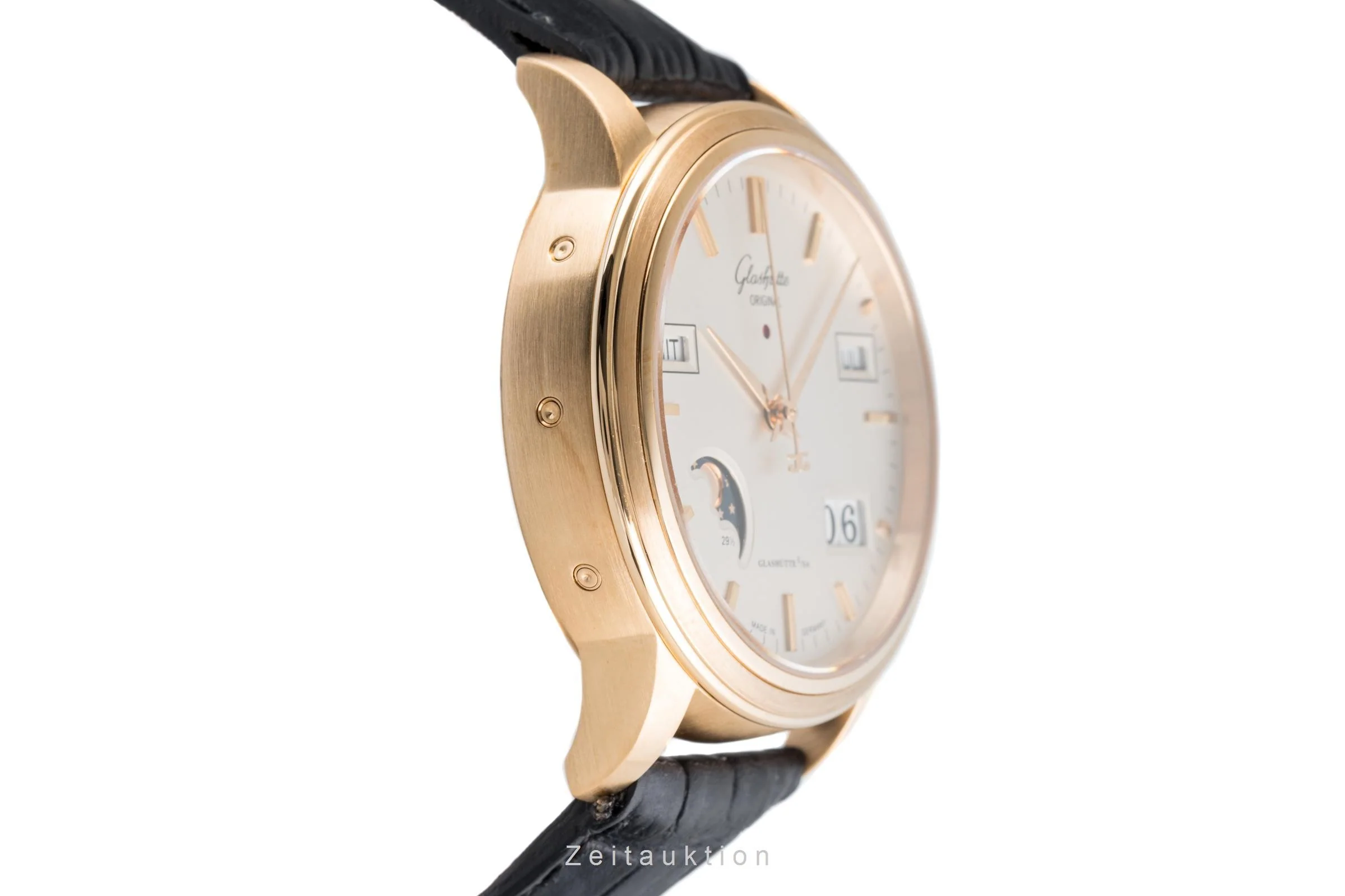 Glashütte Senator 18 ct red gold automatic men's watch 39-50-01-11-04  [2203670] - Image 7