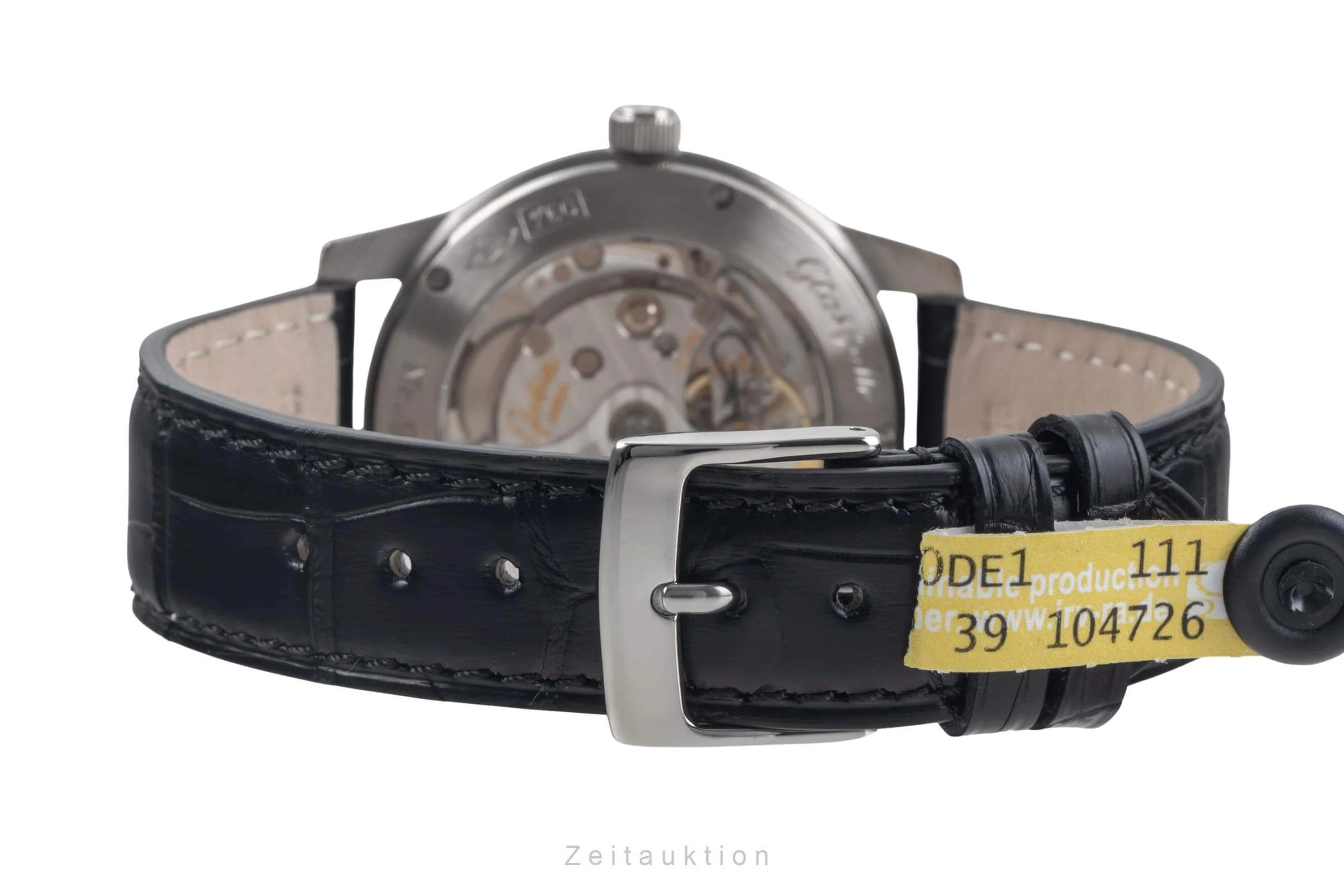 Glashütte Senator 18 ct white gold automatic men's watch 39-11-11-09-04  [2500929] - Image 12