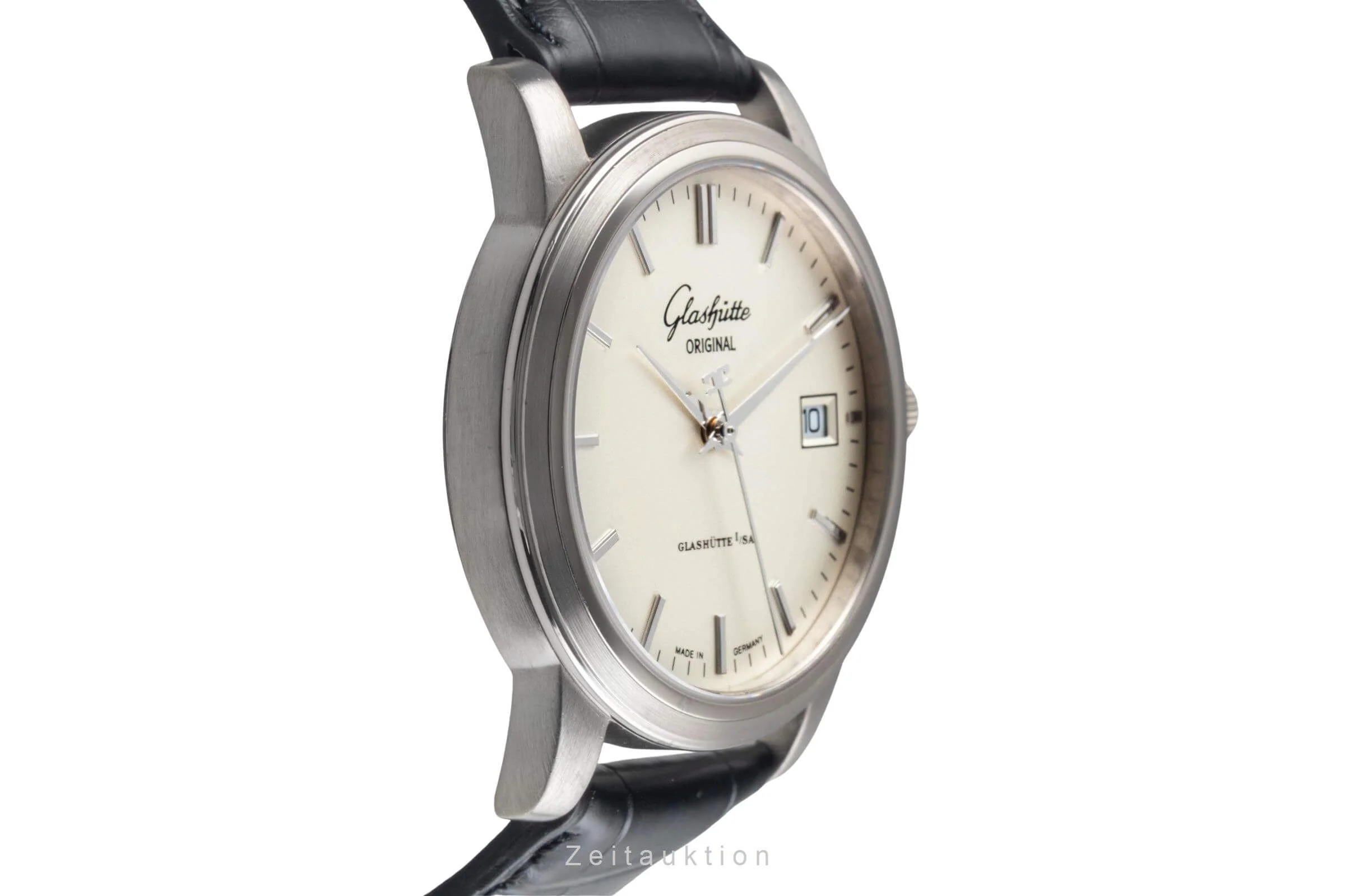 Glashütte Senator 18 ct white gold automatic men's watch 39-11-11-09-04  [2500929] - Image 8