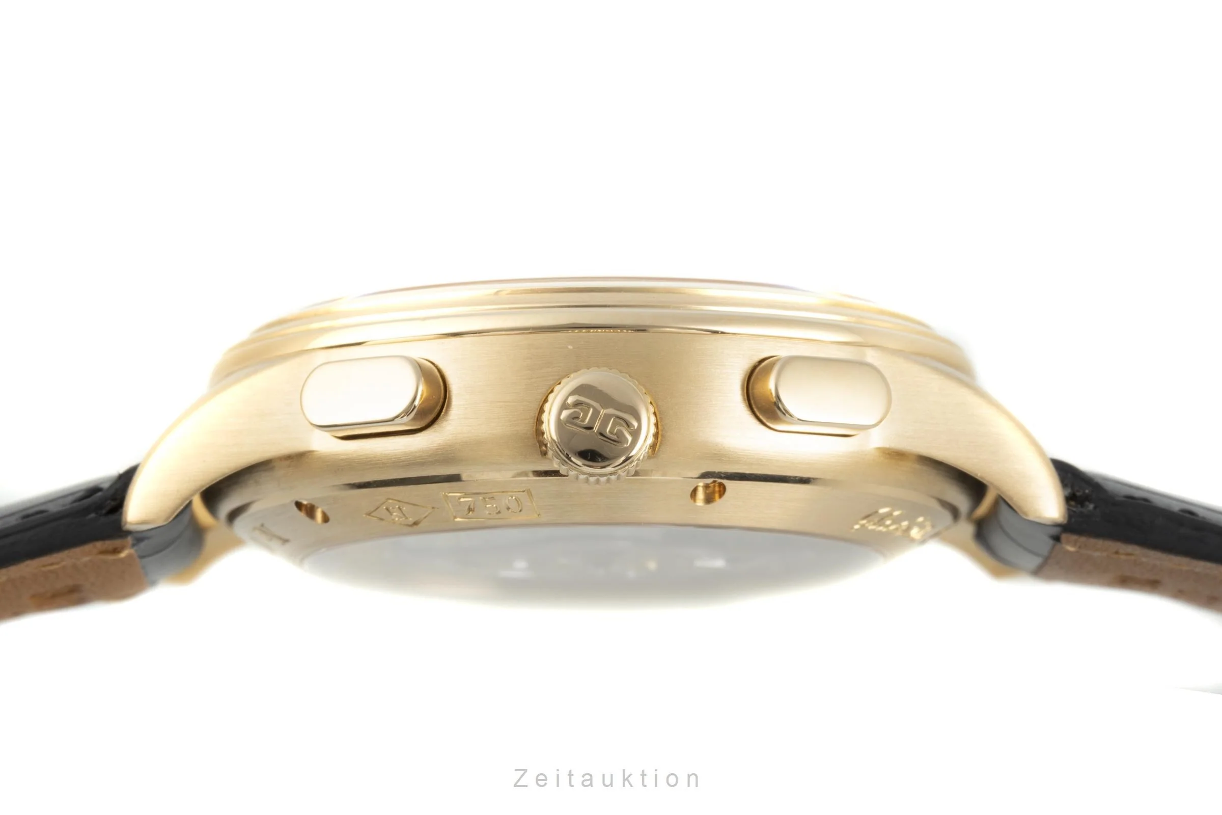 Glashütte Senator chronograph 18 ct gold automatic men's watch 39-32-12-12-04 LP: 26700EUR  [2108839] - Image 10