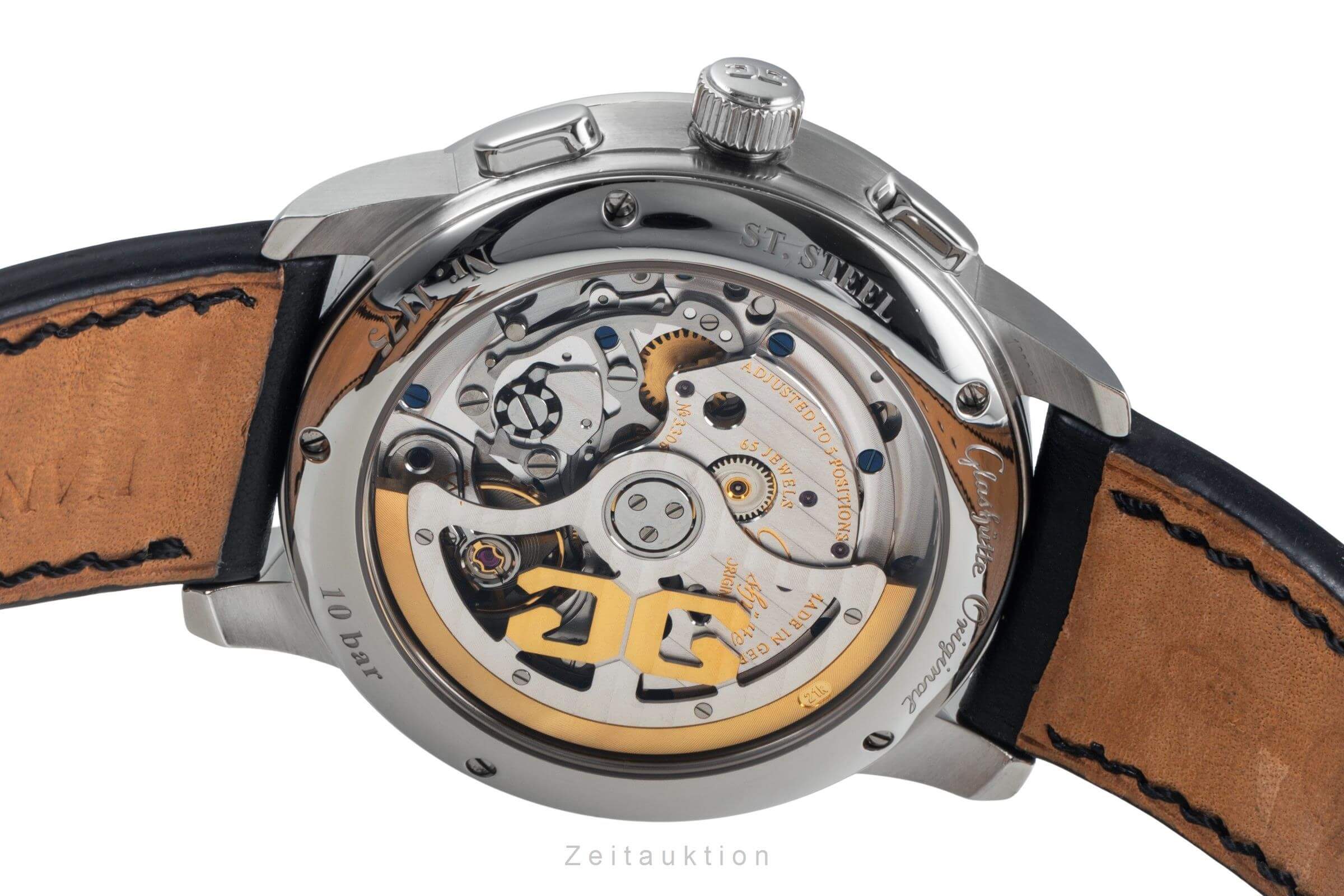 Glashütte Senator chronograph steel automatic men's watch 1-37-01-05-02-35 LP: 15200EUR  [2500019] - Image 10