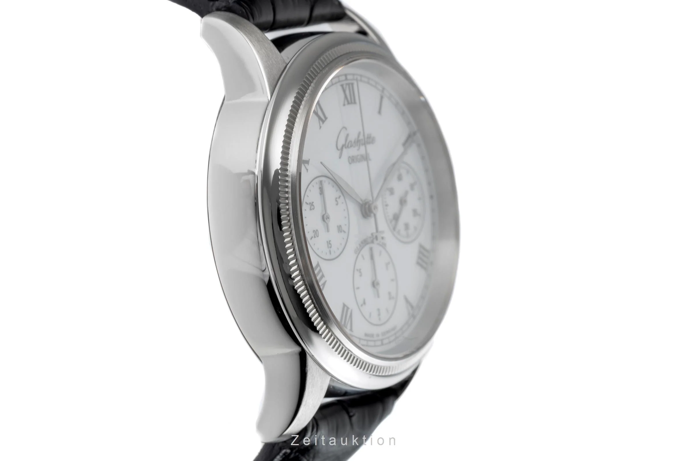Glashütte Senator chronograph steel automatic men's watch 1-39-31-05-03-04  [2504667] - Image 8