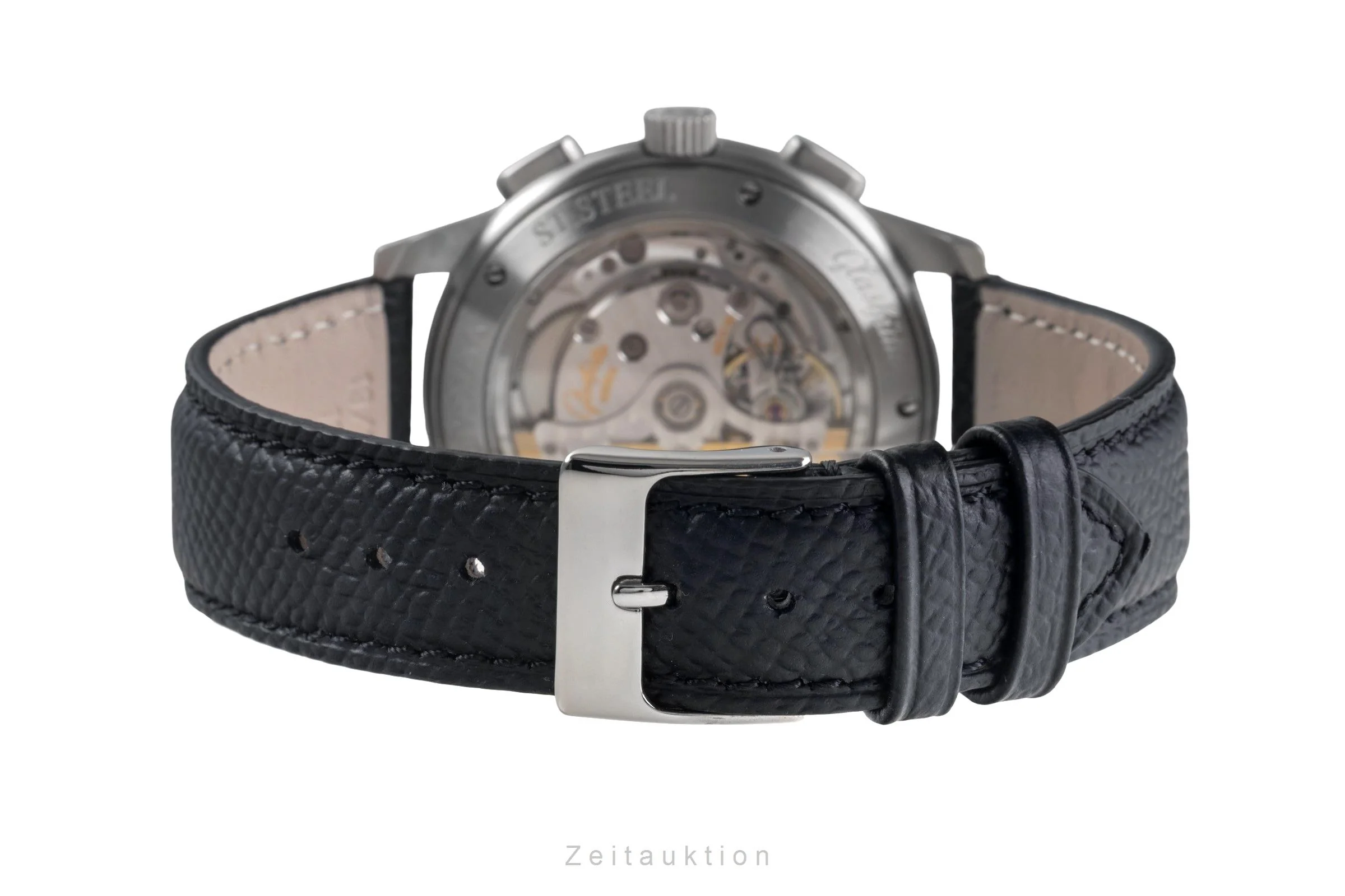 Glashütte Senator chronograph steel automatic men's watch 1-39-31-13-17-04	  [2503655] - Image 13