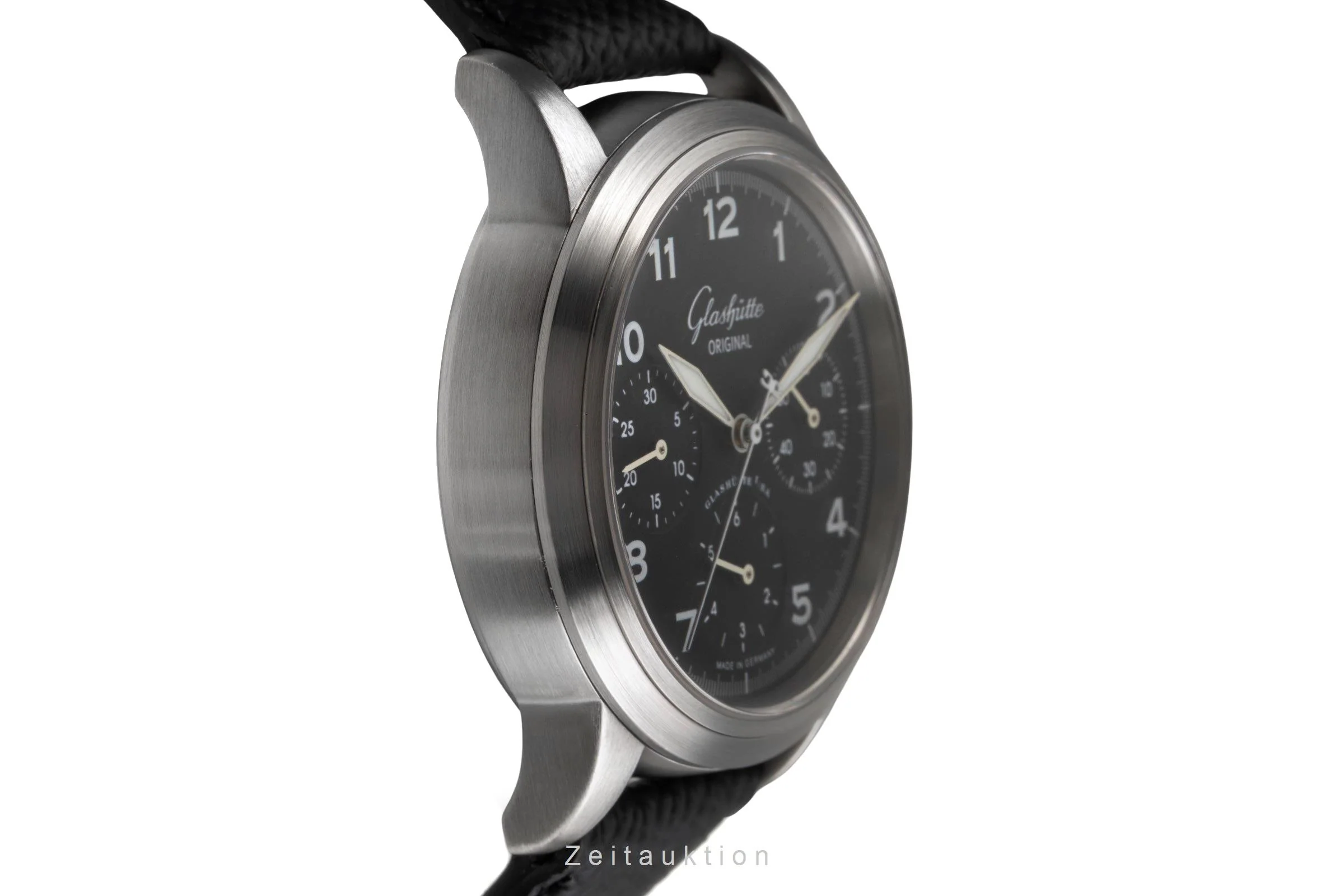 Glashütte Senator chronograph steel automatic men's watch 1-39-31-13-17-04	  [2503655] - Image 8