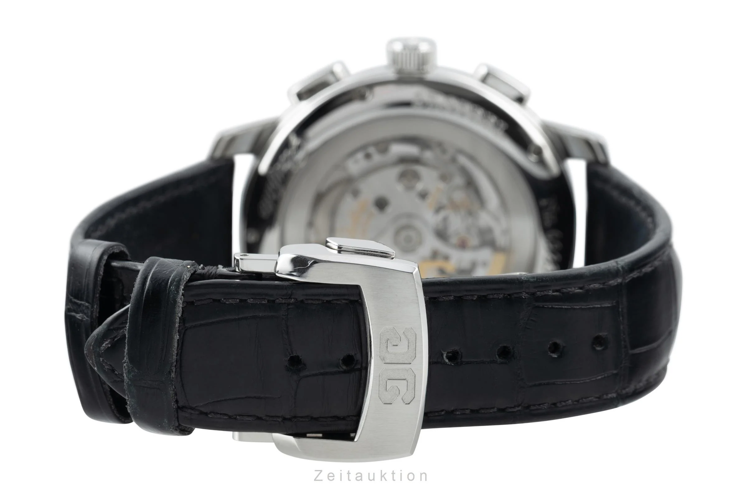 Glashütte Senator chronograph steel automatic men's watch 1-39-34-20-42-04 LP: 7800EUR  [2204279] - Image 10