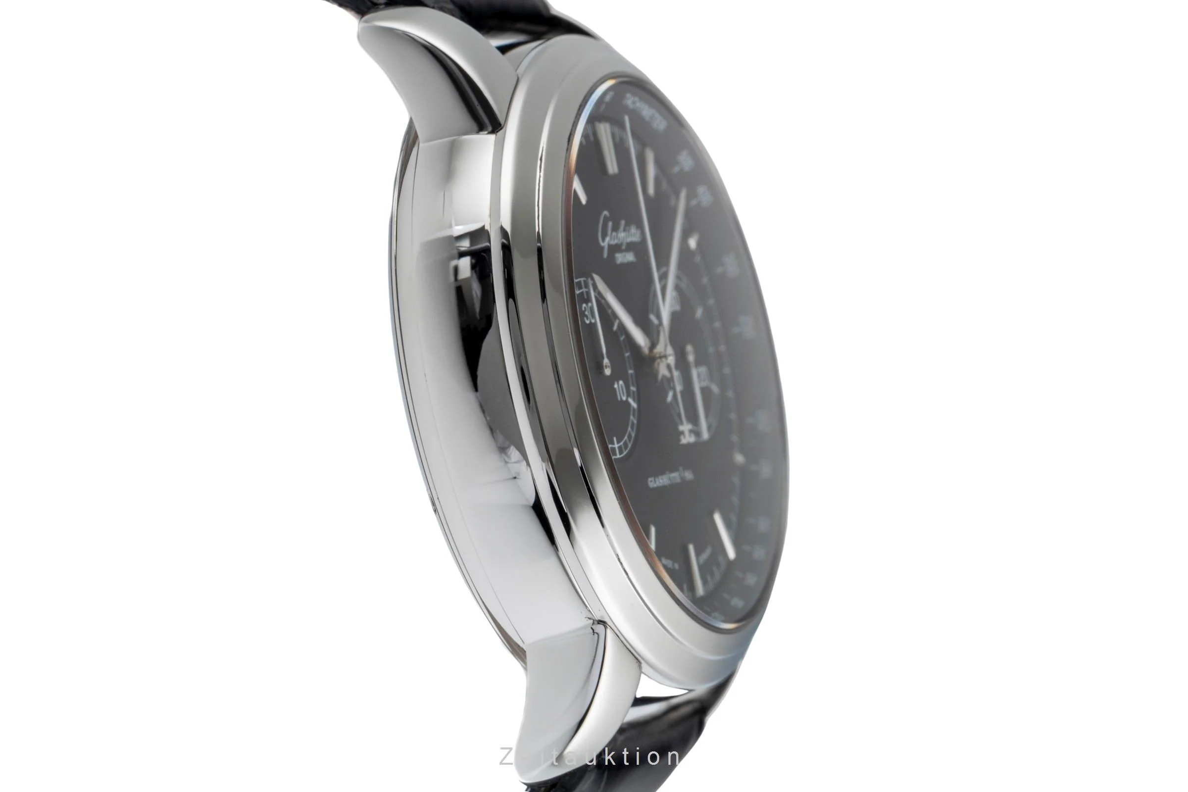 Glashütte Senator chronograph steel automatic men's watch 1-39-34-20-42-04  [2502532] - Image 8