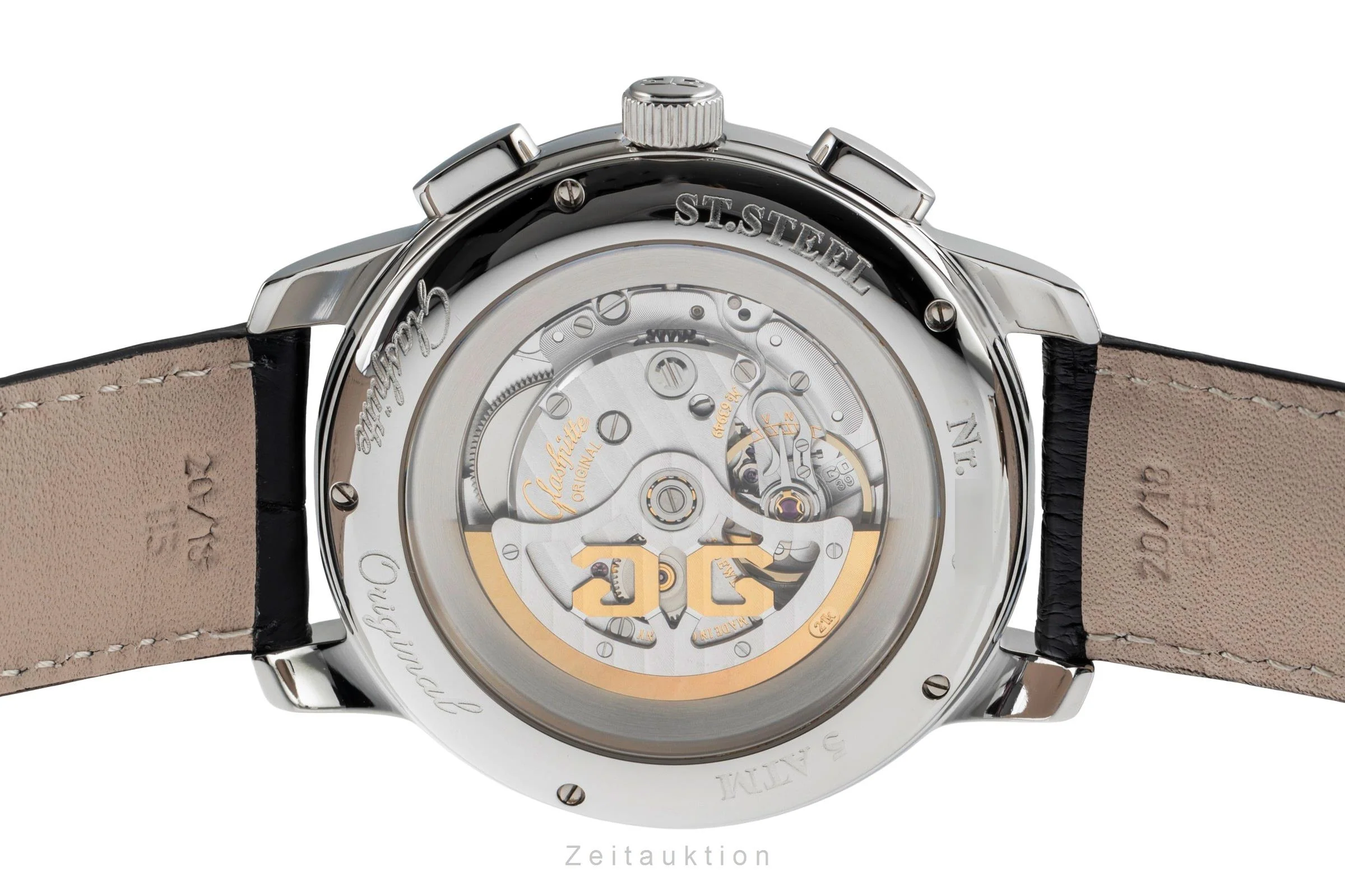 Glashütte Senator chronograph steel automatic men's watch 1-39-34-20-42-04  [2503925] - Image 11