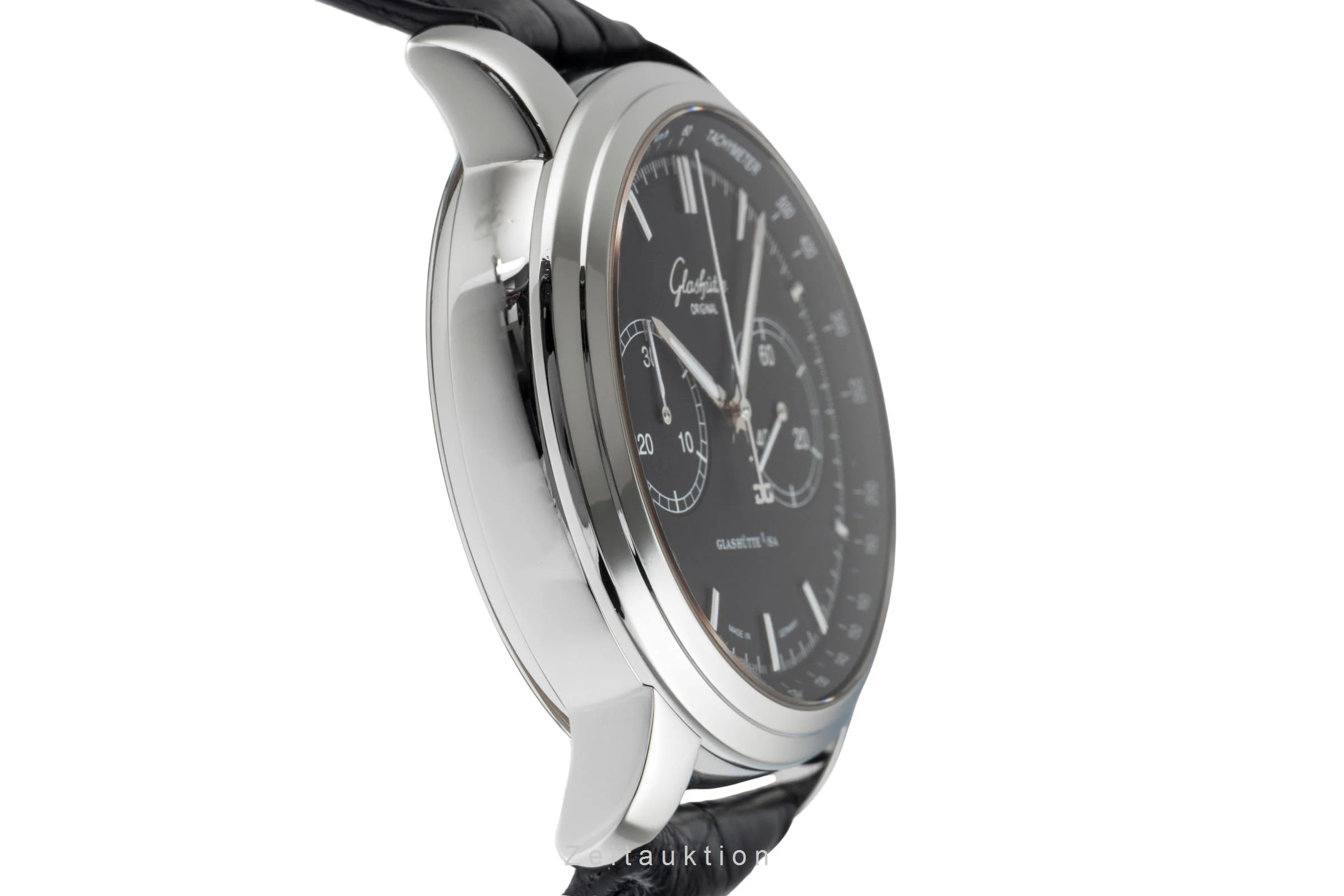 Glashütte Senator chronograph steel automatic men's watch 1-39-34-20-42-04  [2503925] - Image 8