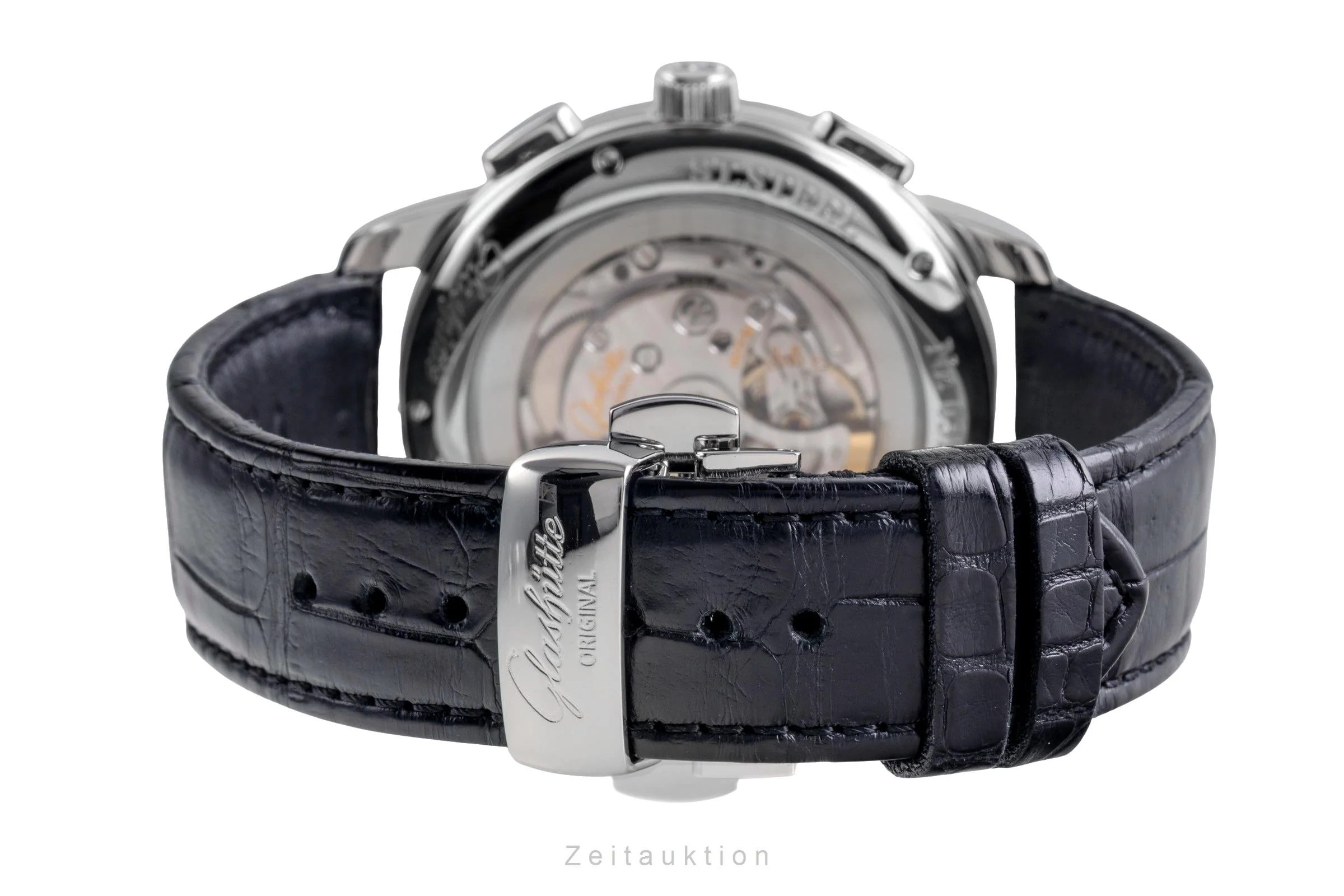 Glashütte Senator chronograph steel automatic men's watch 1-39-34-20-42-04  [2505388] - Image 14