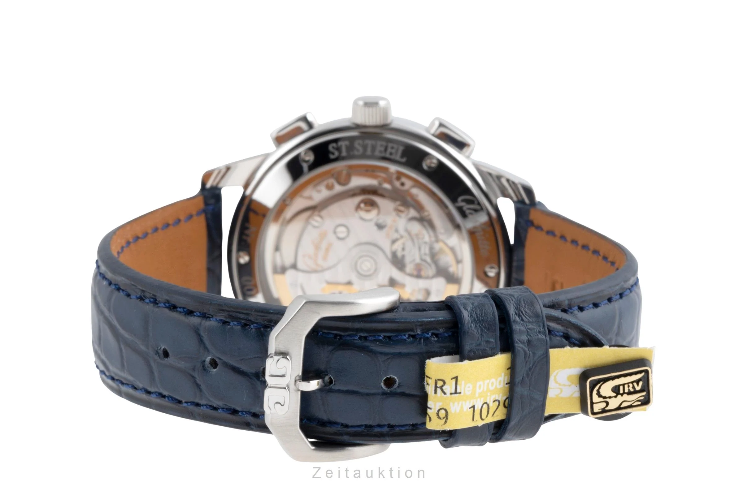 Glashütte Senator chronograph steel automatic men's watch 39-31-03-03-04  [2503221] - Image 13