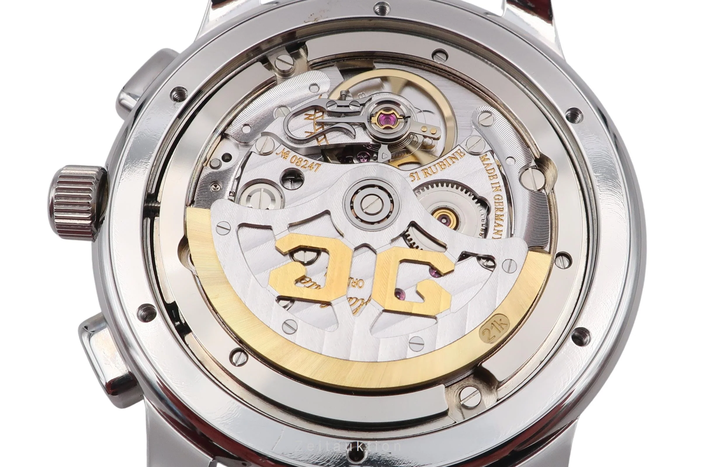 Glashütte Senator chronograph steel automatic men's watch 39-31-03-03-04  [2503221] - Image 14