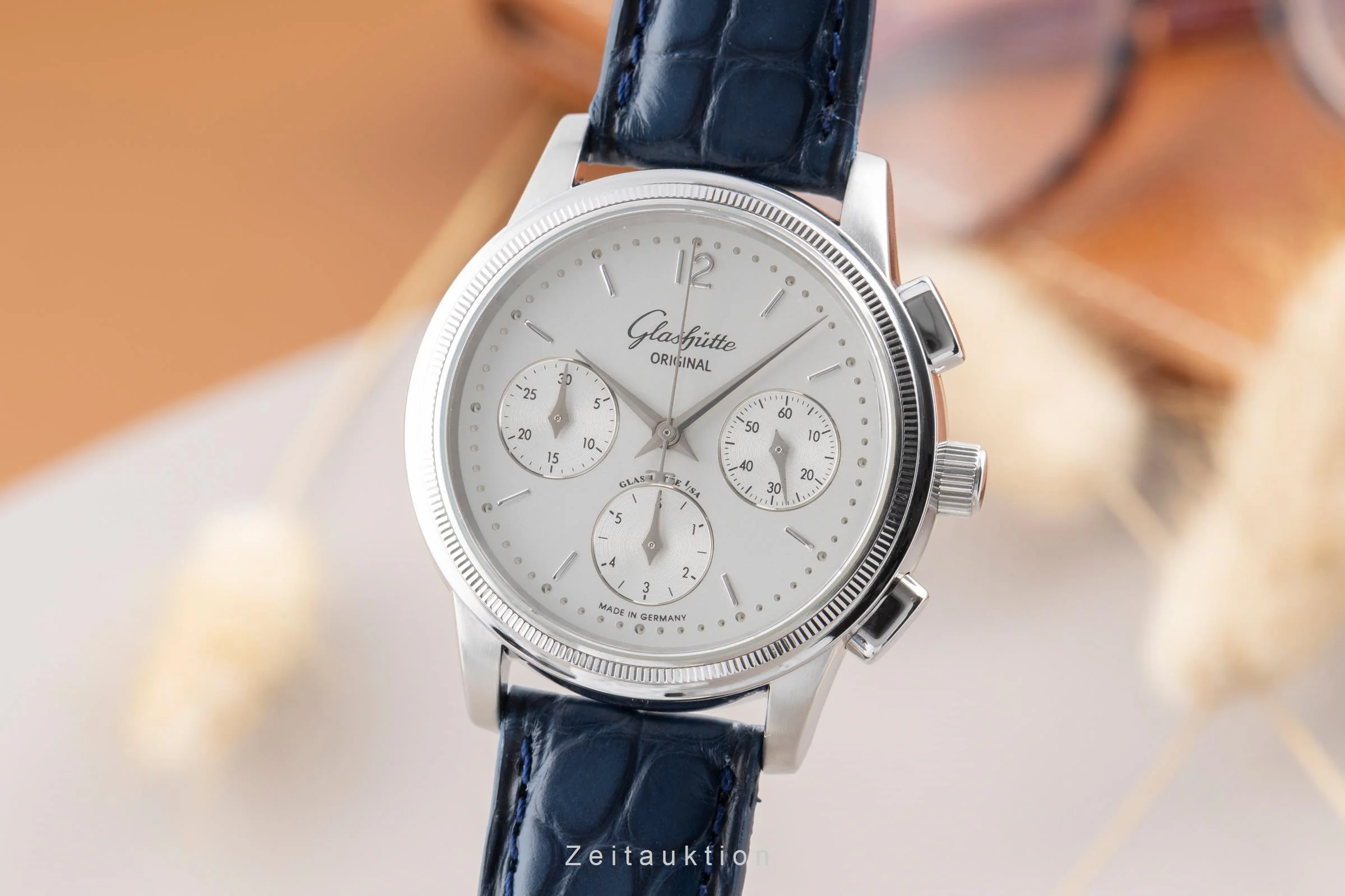 Glashütte Senator chronograph steel automatic men's watch 39-31-03-03-04  [2503221] - Image 2