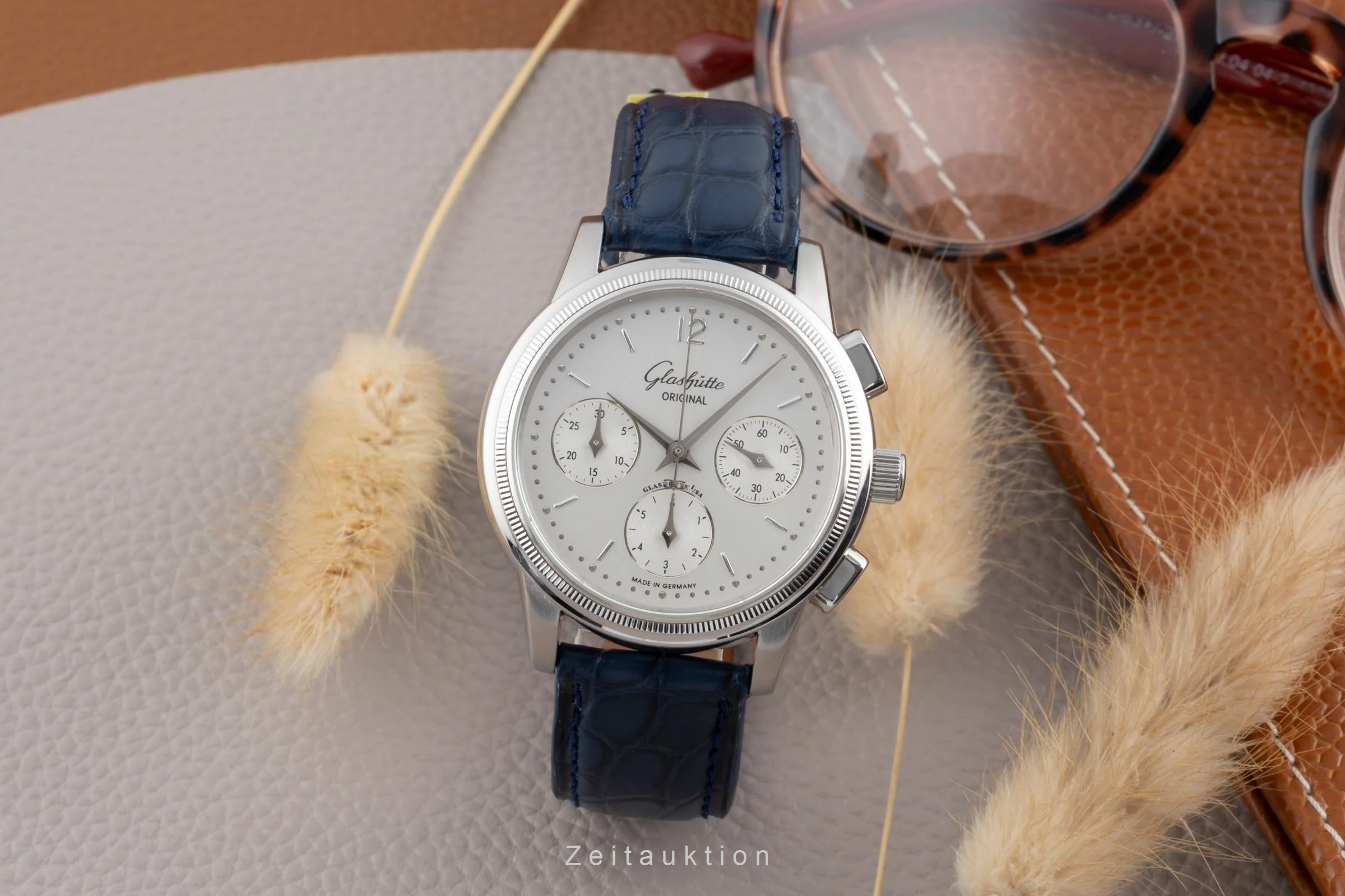 Glashütte Senator chronograph steel automatic men's watch 39-31-03-03-04  [2503221] - Image 4