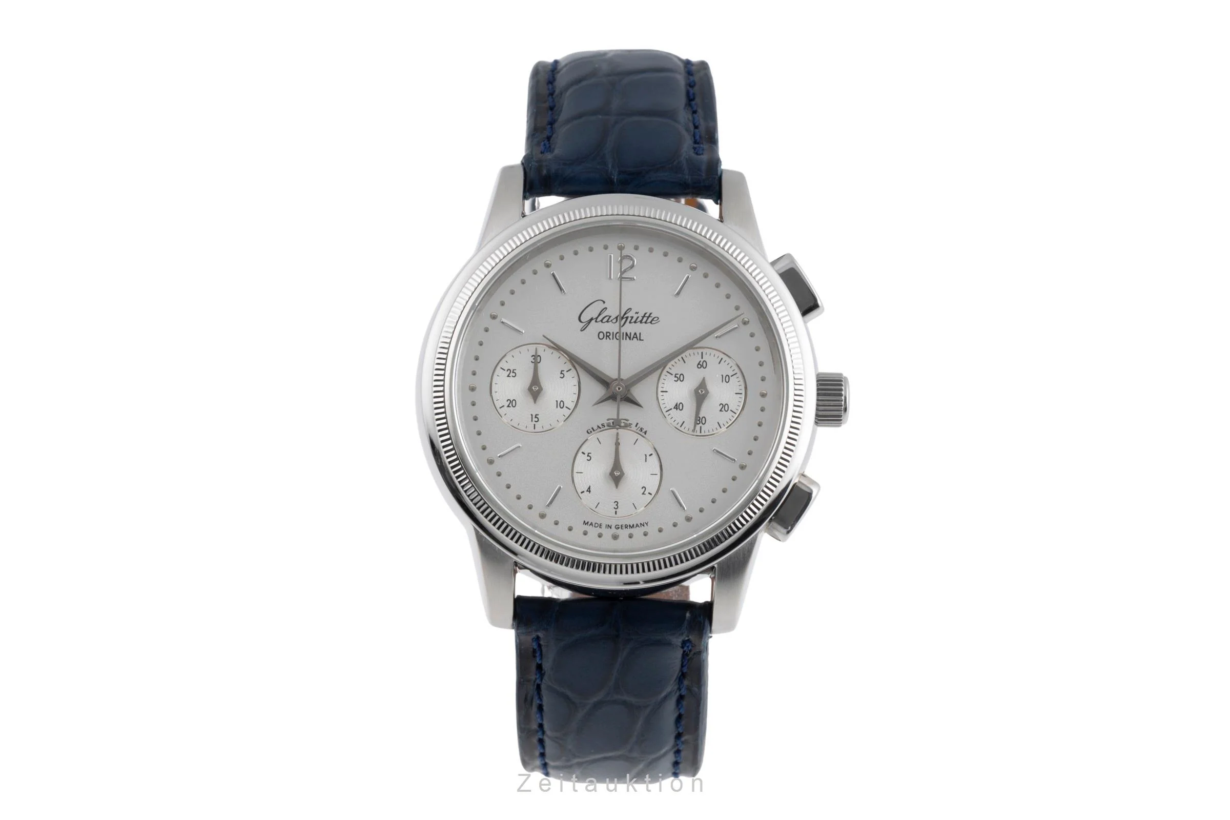 Glashütte Senator chronograph steel automatic men's watch 39-31-03-03-04  [2503221] - Image 5