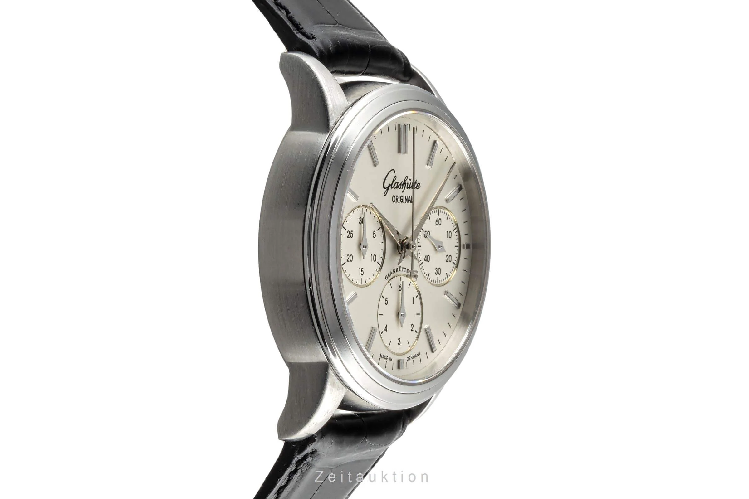 Glashütte Senator chronograph steel automatic men's watch 39-31-11-13-04  [2402557] - Image 6