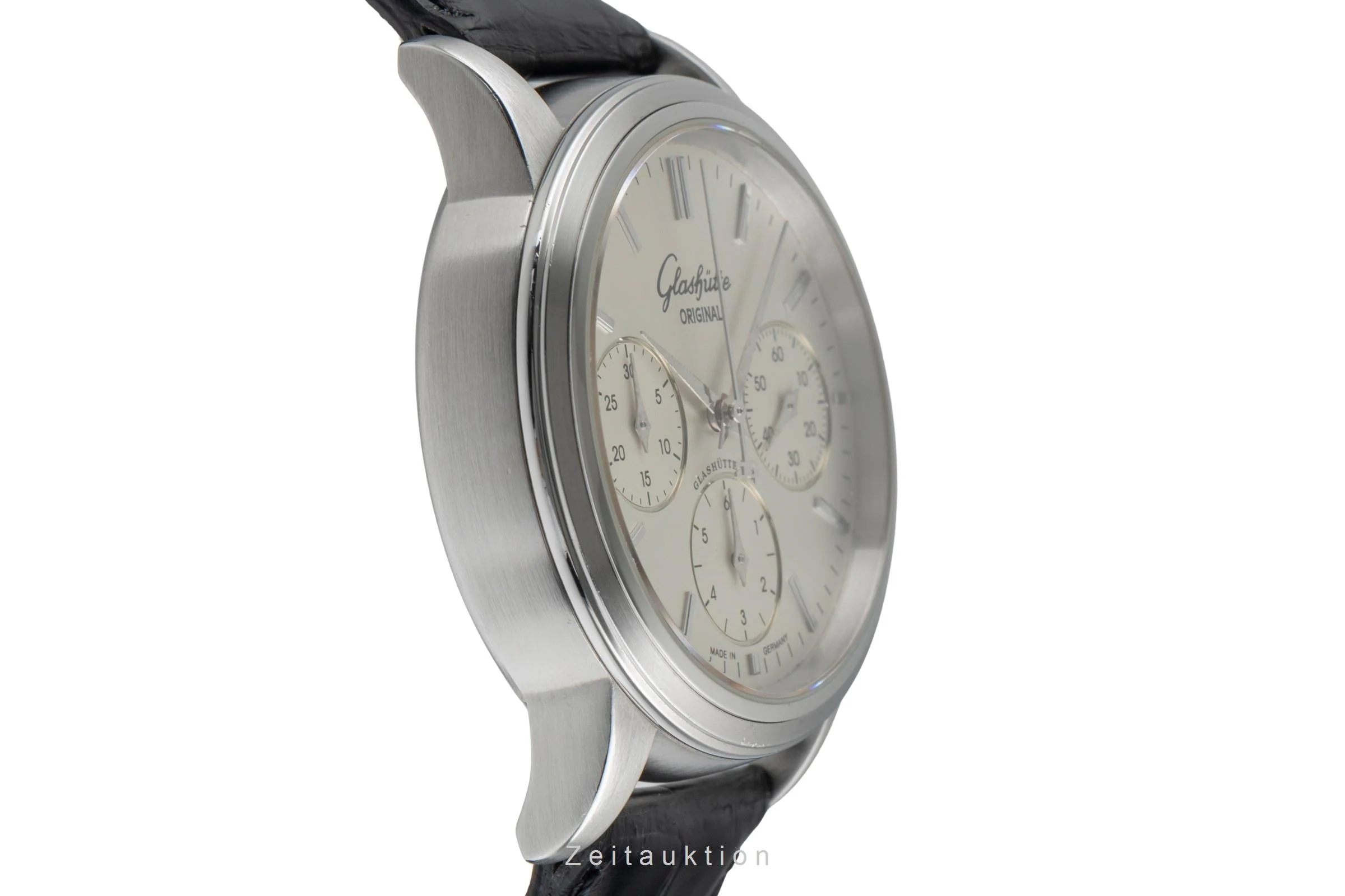 Glashütte Senator chronograph steel automatic men's watch 39-31-11-13-04  [2502225] - Image 8