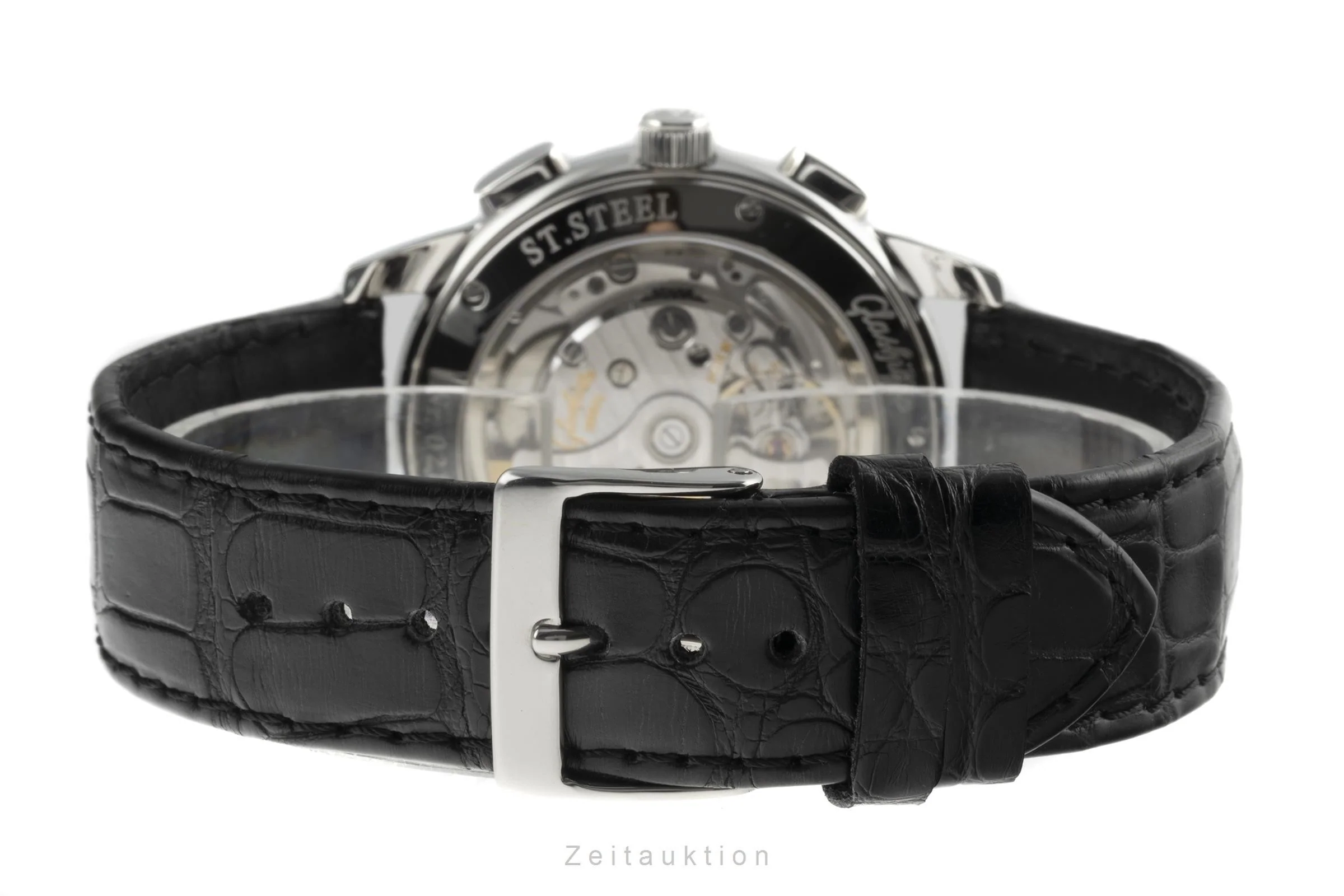 Glashütte Senator chronograph steel automatic men's watch 39-31-14-23-04 LP: 8200EUR  [2206236] - Image 11