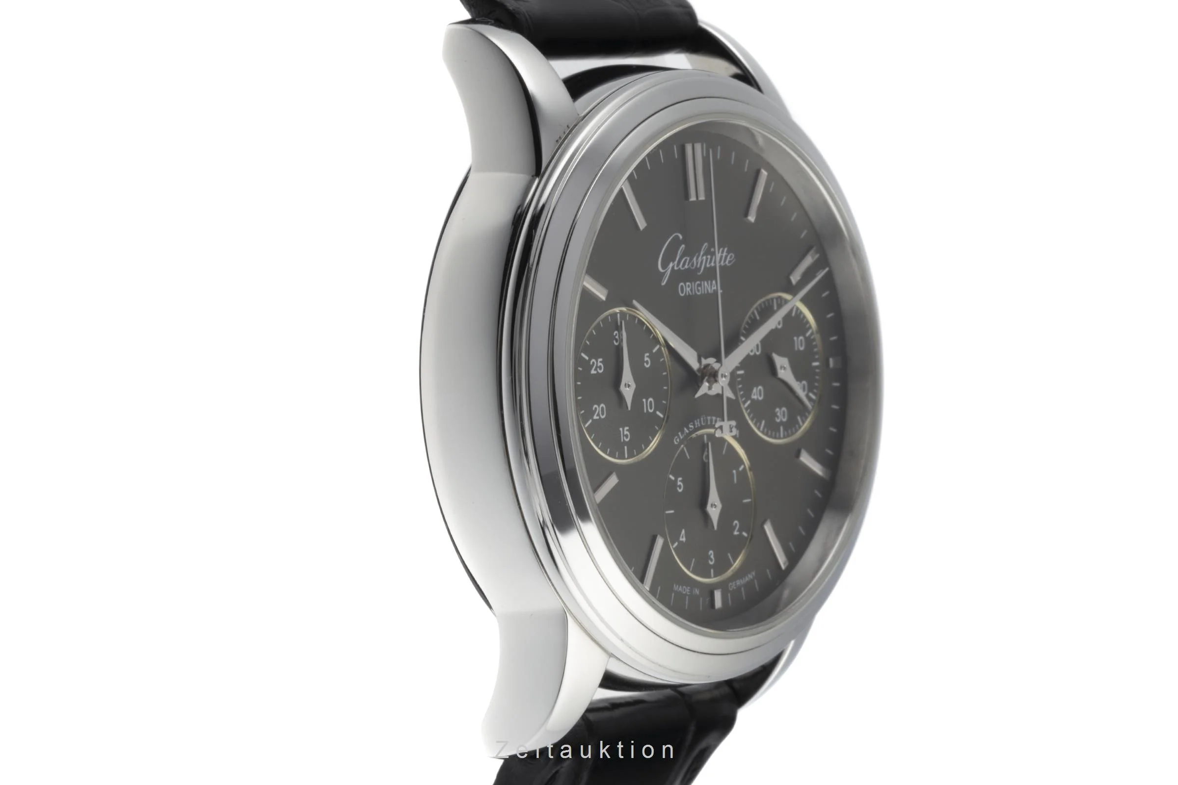 Glashütte Senator chronograph steel automatic men's watch 39-31-14-23-04 LP: 8200EUR  [2206236] - Image 7
