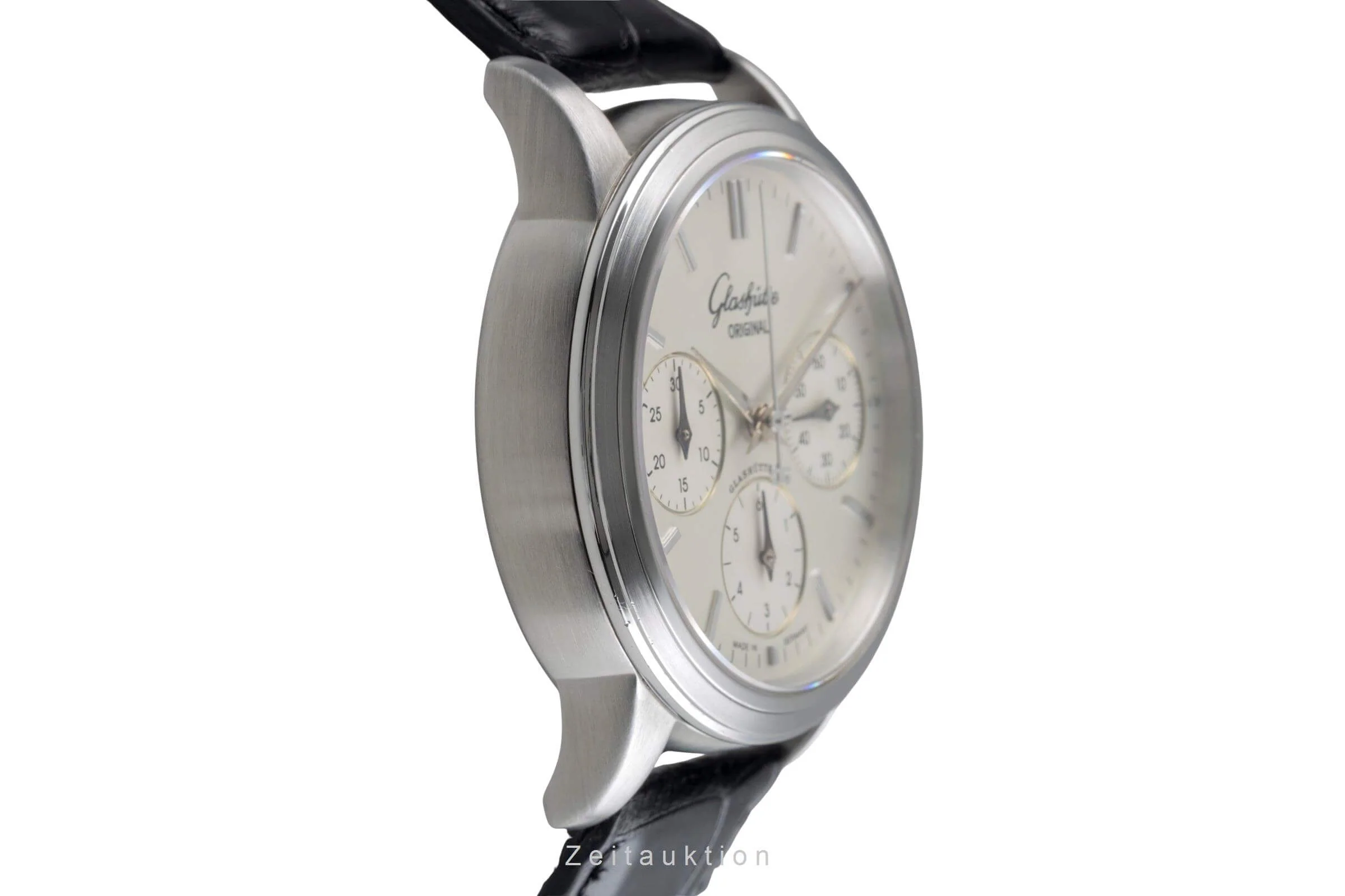 Glashütte Senator chronograph steel automatic men's watch 39-31-14-23-04  [2501228] - Image 8