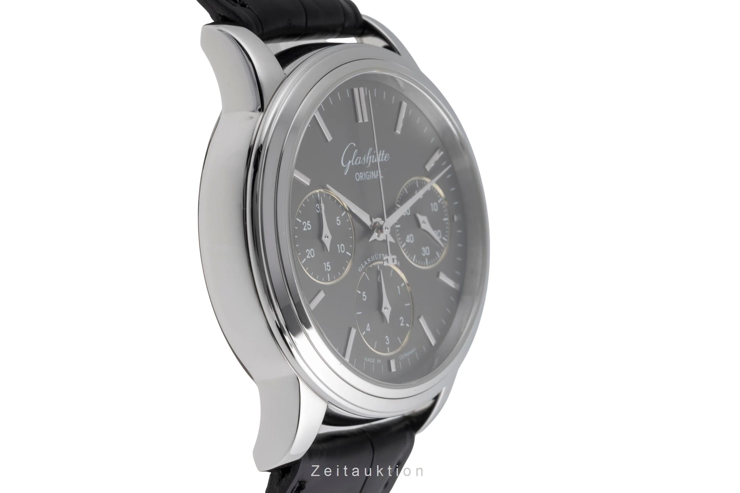 Glashütte Senator chronograph steel automatic men's watch 39-31-14-23-04  [2503763] - Image 8