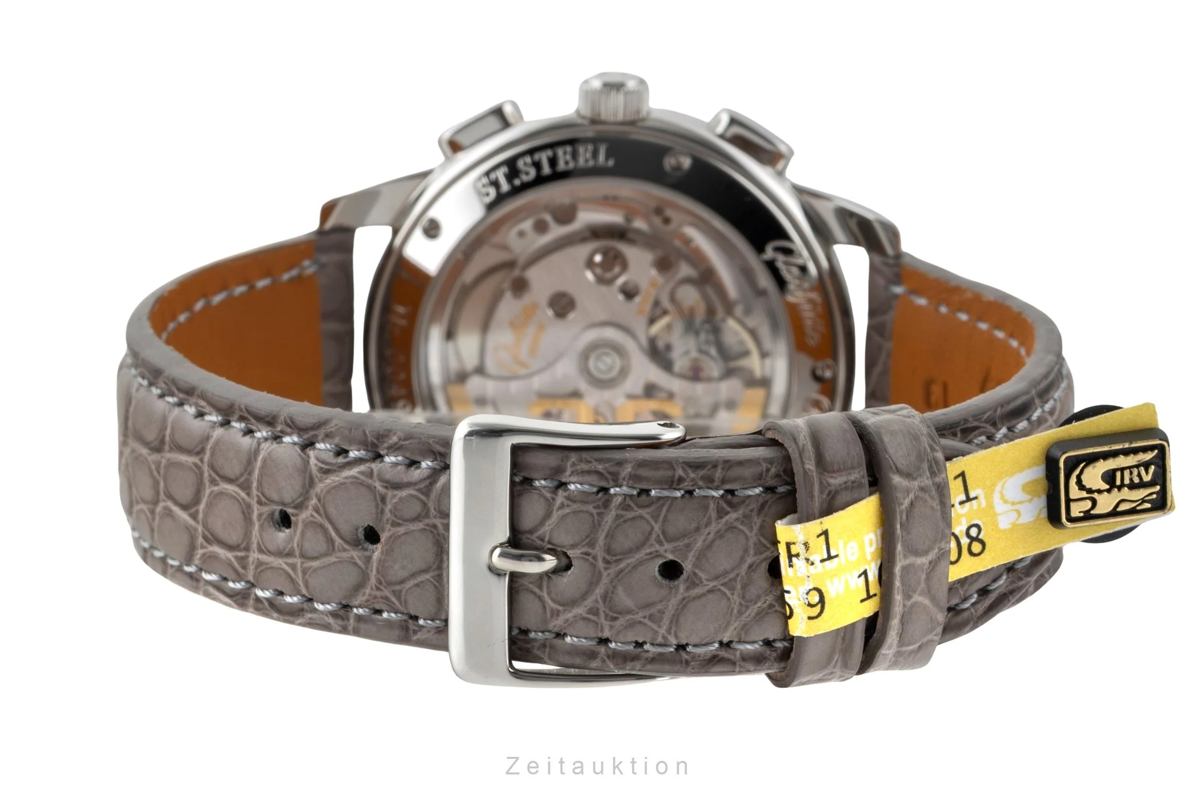 Glashütte Senator chronograph steel automatic men's watch 39-31-14-23-04  [2601110] - Image 14