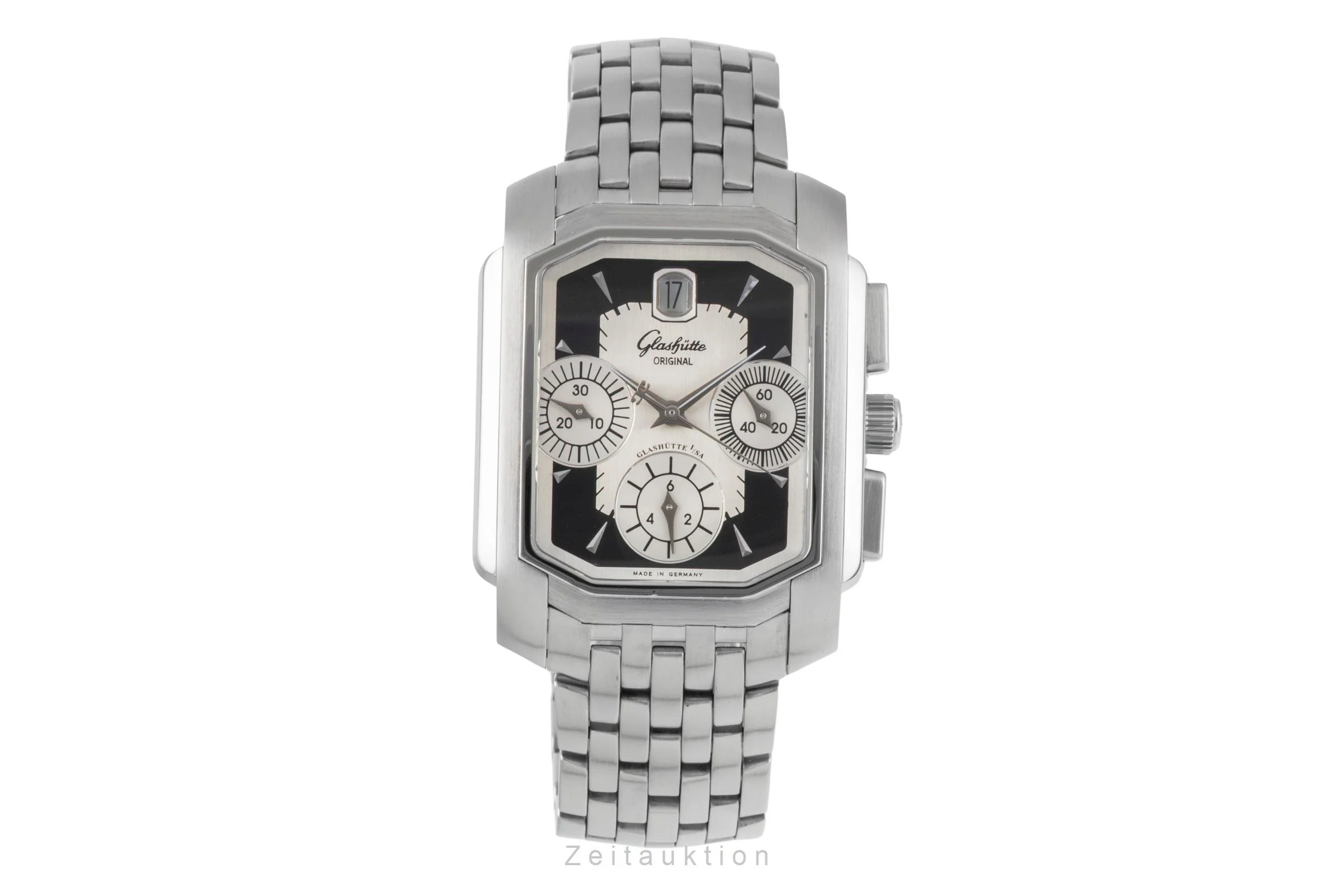 Glashütte Senator chronograph steel automatic men's watch 39-32-17-04-04  [2507367] - Image 5