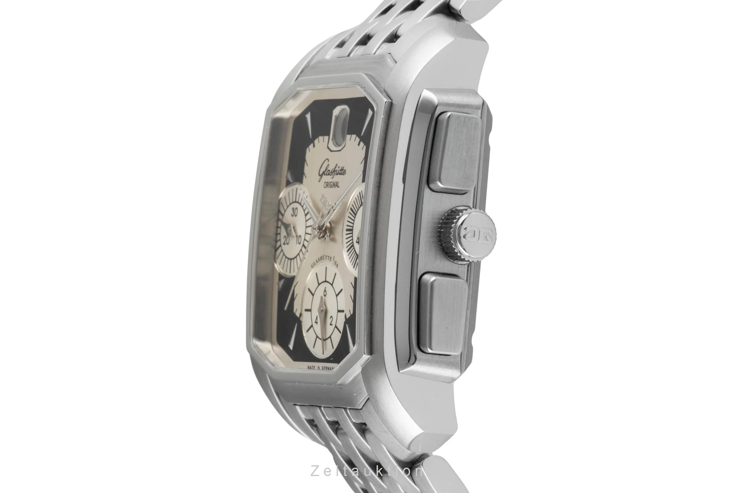 Glashütte Senator chronograph steel automatic men's watch 39-32-17-04-04  [2507367] - Image 8