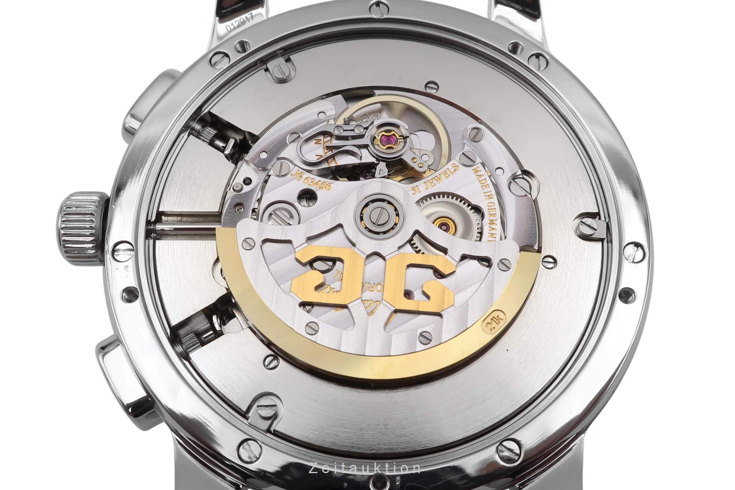 Glashütte Senator chronograph steel automatic men's watch 39-34-20-42-04 LP: 7800EUR  [2501890] - Image 15