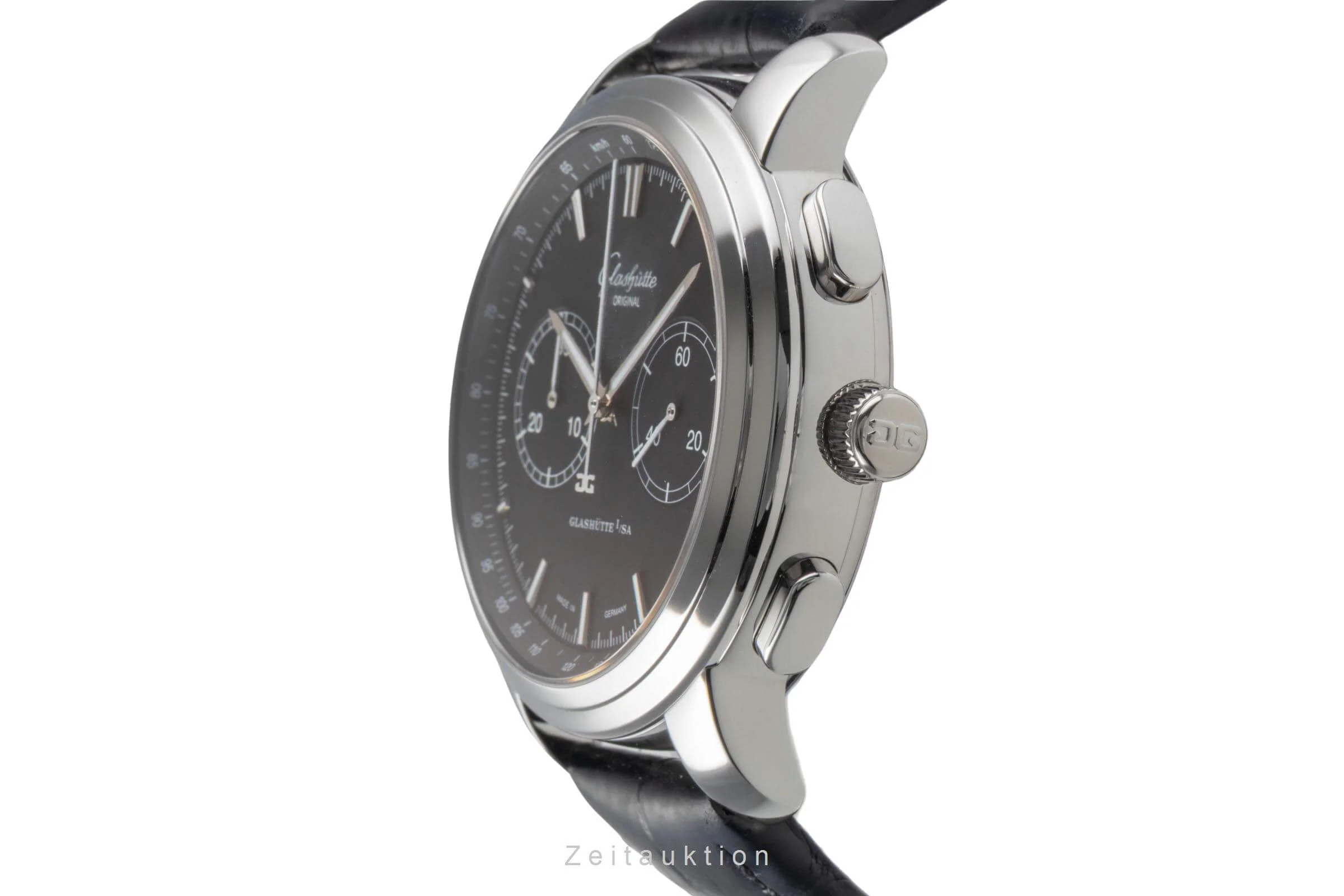 Glashütte Senator chronograph steel automatic men's watch 39-34-20-42-04 LP: 7800EUR  [2501890] - Image 7