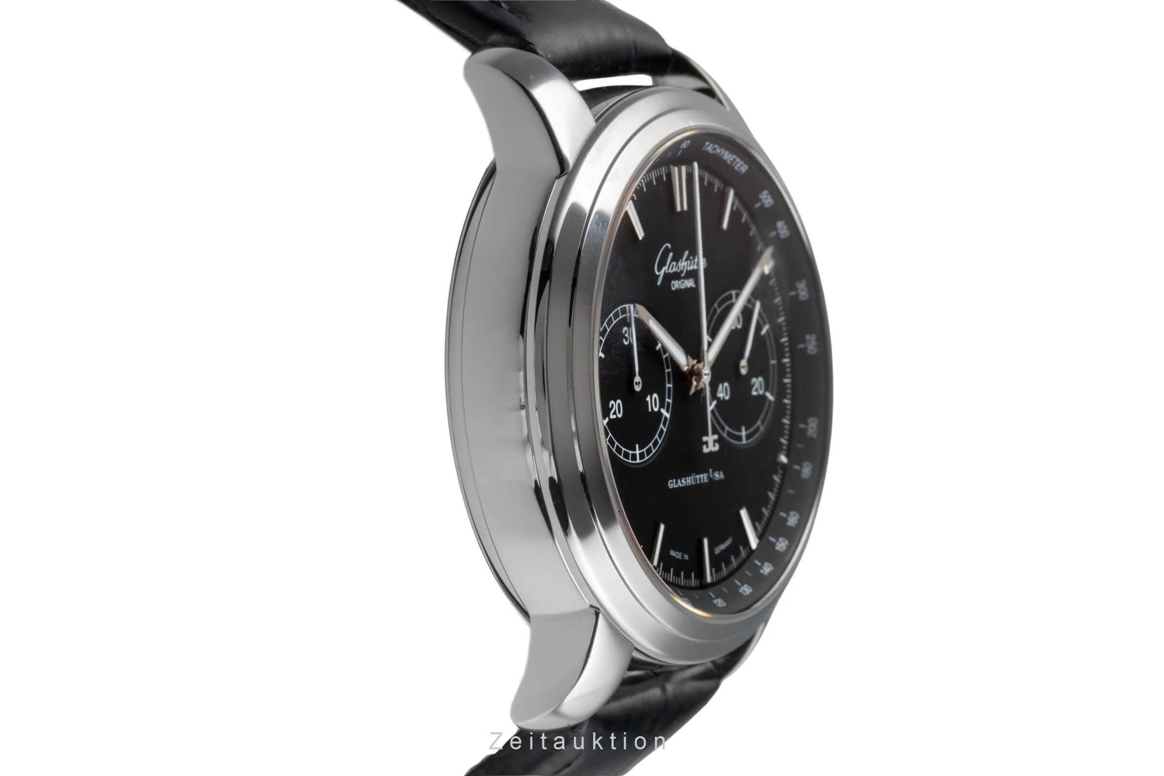 Glashütte Senator chronograph steel automatic men's watch 39-34-20-42-04 LP: 7800EUR  [2501890] - Image 8