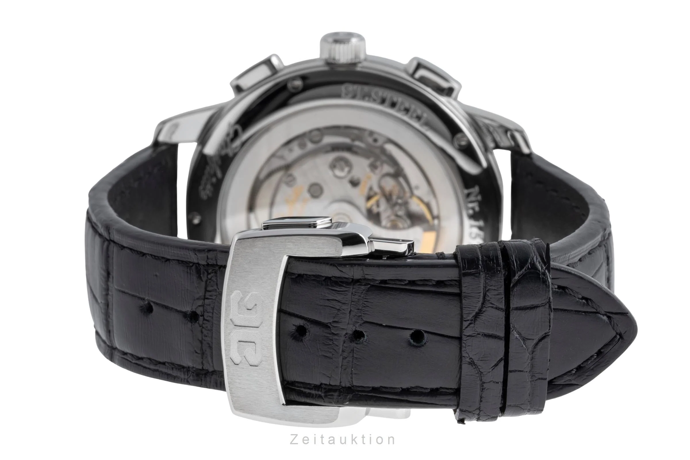 Glashütte Senator chronograph steel automatic men's watch 39-34-21-42-04  [2502618] - Image 13