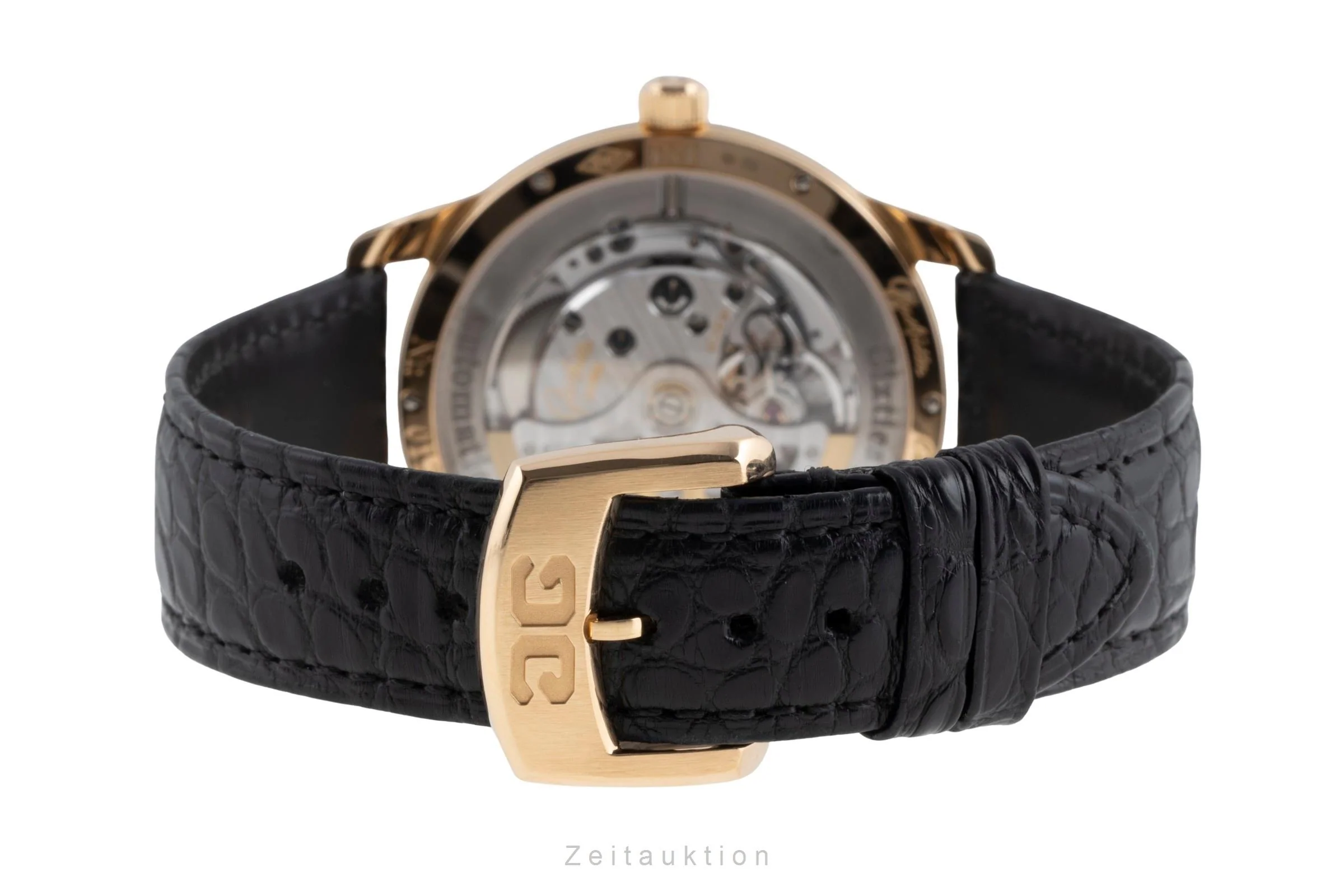 Glashütte Senator Sixties 18 ct red gold automatic men's watch 1-39-52-01-01-04 LP: 14100EUR  [2503497] - Image 14