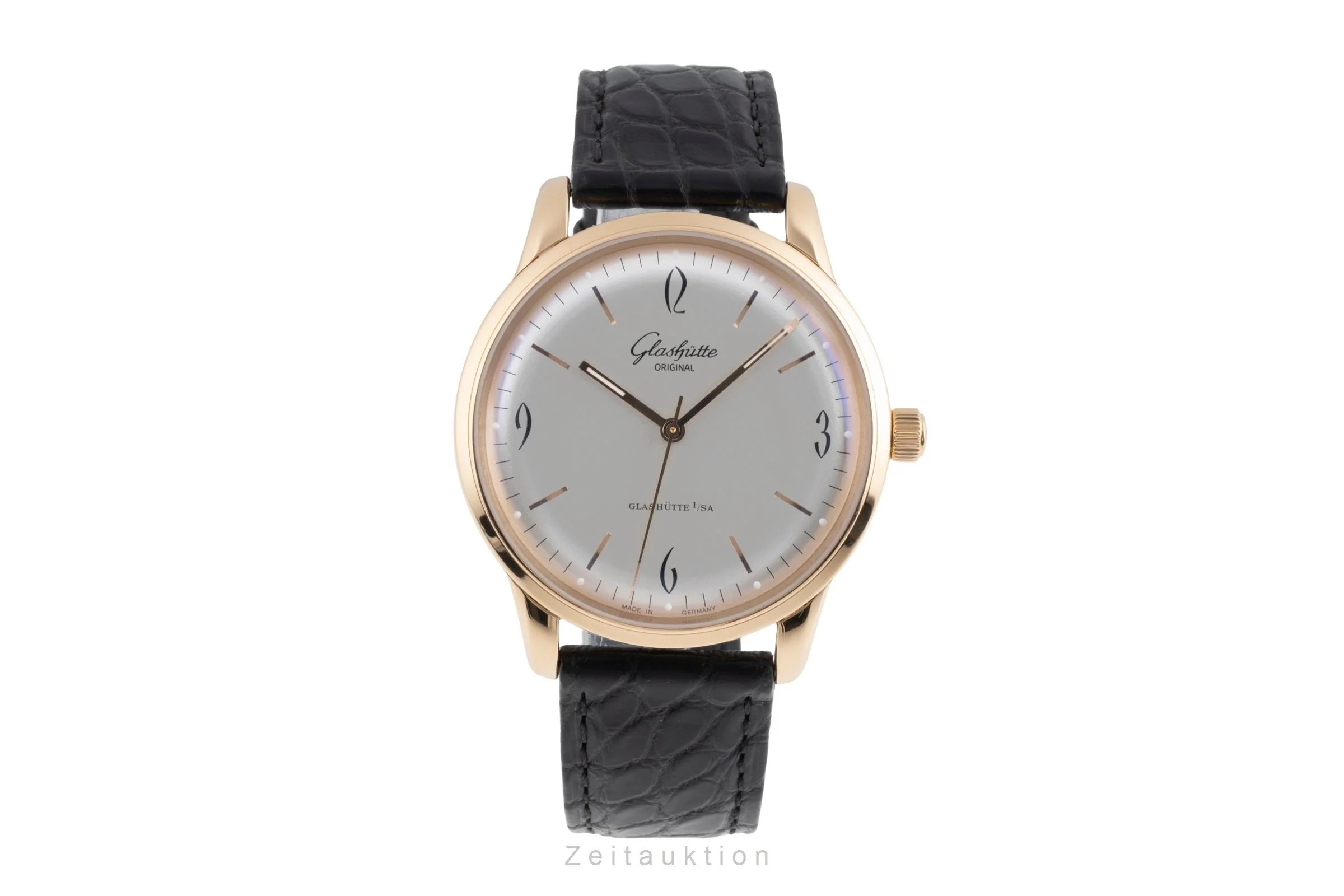 Glashütte Senator Sixties 18 ct red gold automatic men's watch 1-39-52-01-01-04 LP: 14100EUR  [2503497] - Image 5