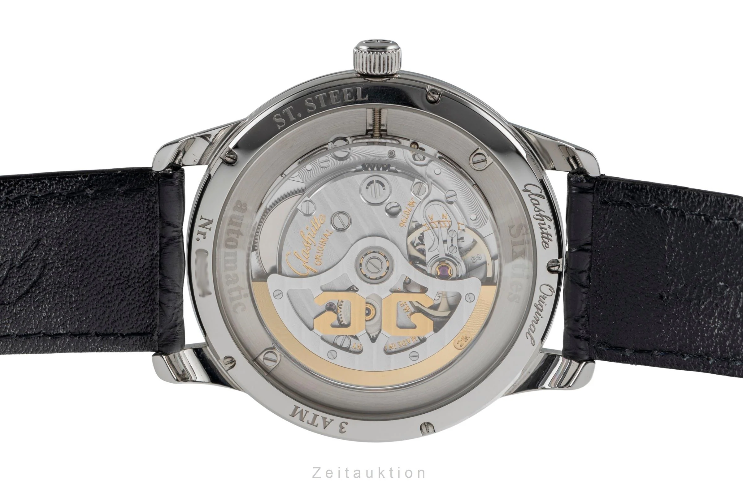 Glashütte Senator Sixties steel automatic men's watch 1-39-52-01-02-04 LP: 7100EUR  [2504769] - Image 12
