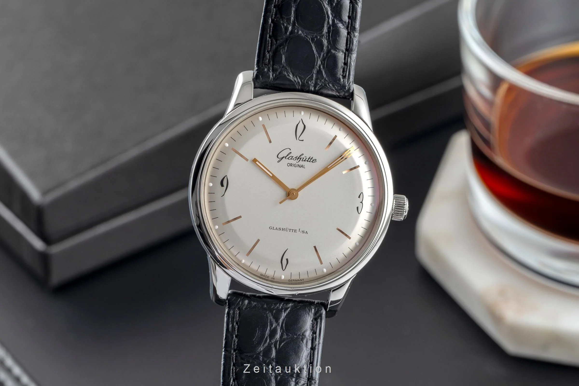 Glashütte Senator Sixties steel automatic men's watch 1-39-52-01-02-04 LP: 7100EUR  [2504769] - Image 2