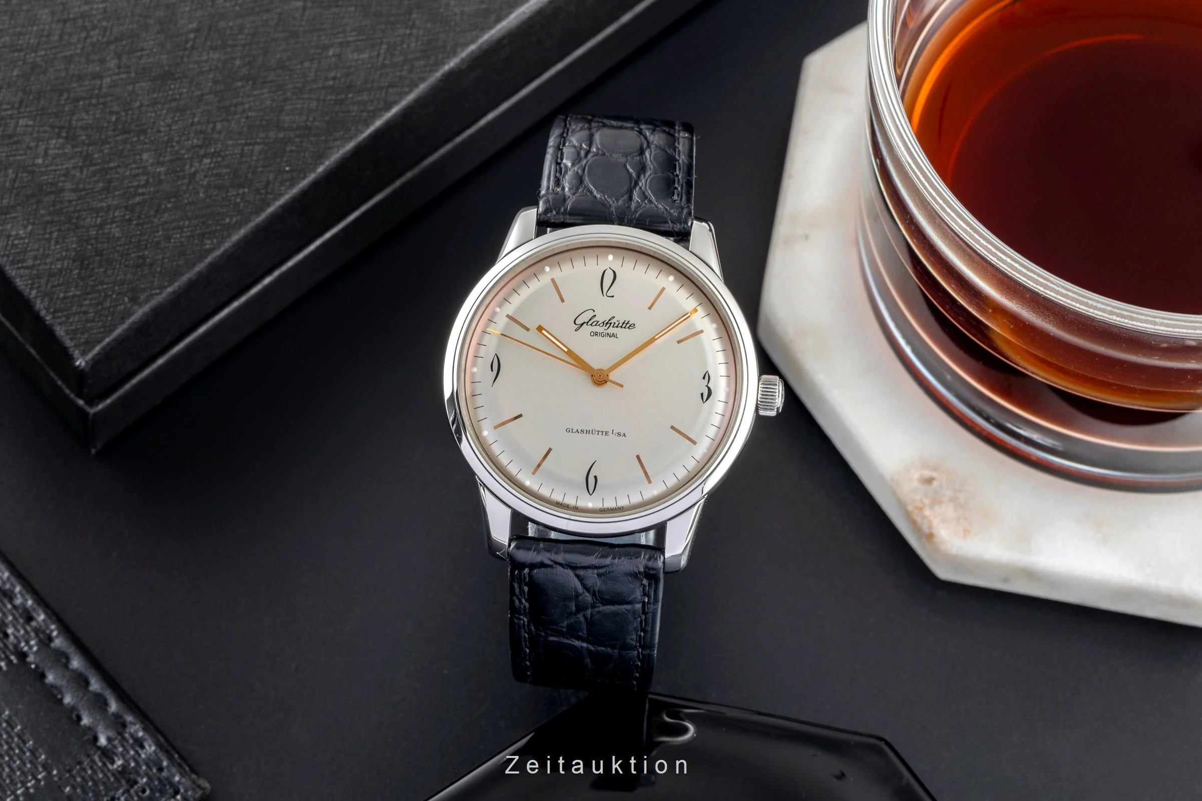 Glashütte Senator Sixties steel automatic men's watch 1-39-52-01-02-04 LP: 7100EUR  [2504769] - Image 4
