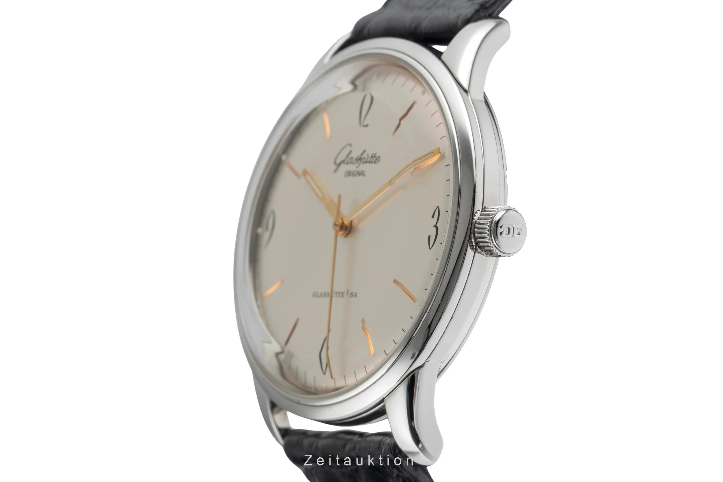 Glashütte Senator Sixties steel automatic men's watch 1-39-52-01-02-04 LP: 7100EUR  [2504769] - Image 7